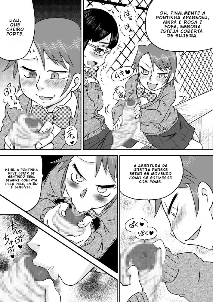 [7ten paoki] Vamos brincar com o pau de fimose de futanari [Portuguese-BR] [BLACKSUB] изображение № 7