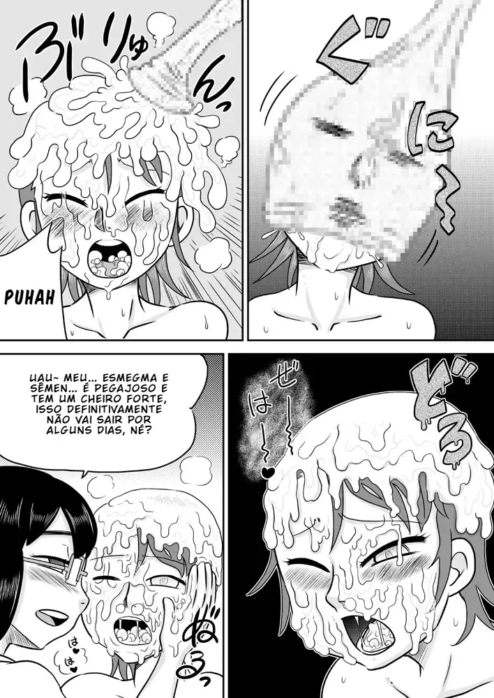 [7ten paoki] Vamos brincar com o pau de fimose de futanari [Portuguese-BR] [BLACKSUB] изображение № 23