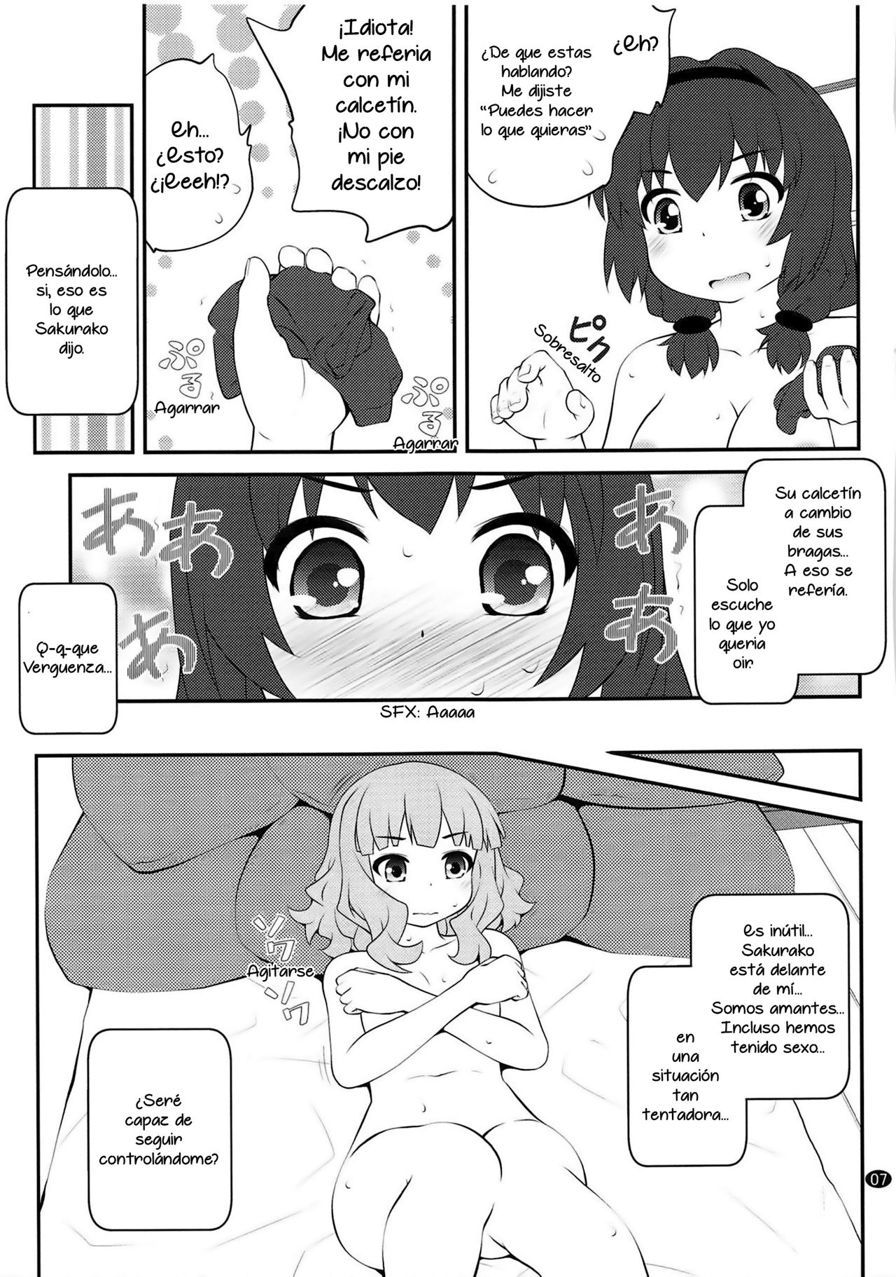 (C94) [Purimomo (Goyac)] Himegoto Flowers 13 | Secret Flowers 13 (YuruYuri) [Spanish] [9Parsec] изображение № 6