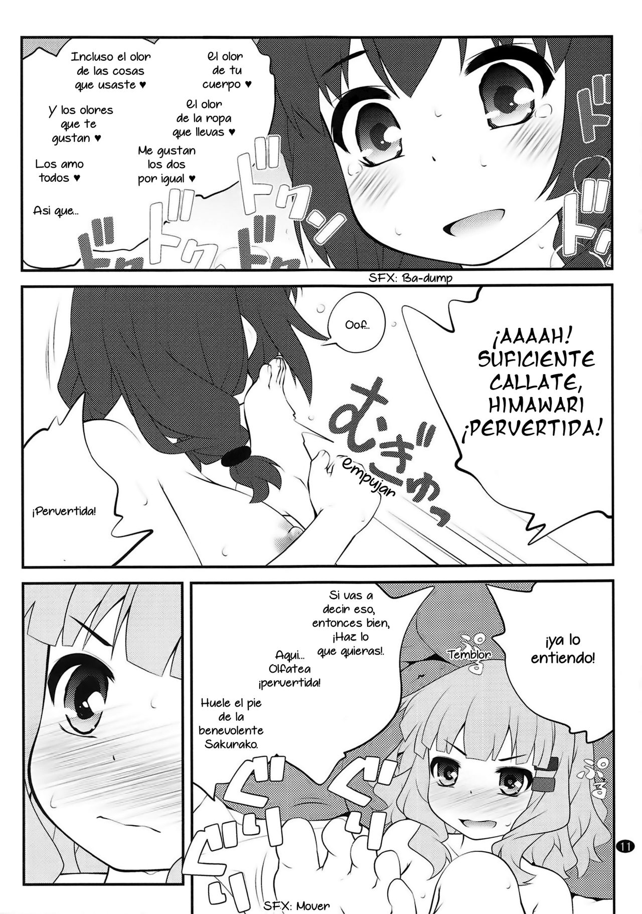 (C94) [Purimomo (Goyac)] Himegoto Flowers 13 | Secret Flowers 13 (YuruYuri) [Spanish] [9Parsec] изображение № 10