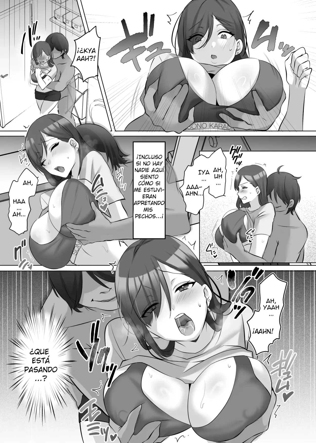 [Hyoui Lover (Komichipota)] Gravure Idol Possession [Spanish] (NeroTranslations) 图片编号 11