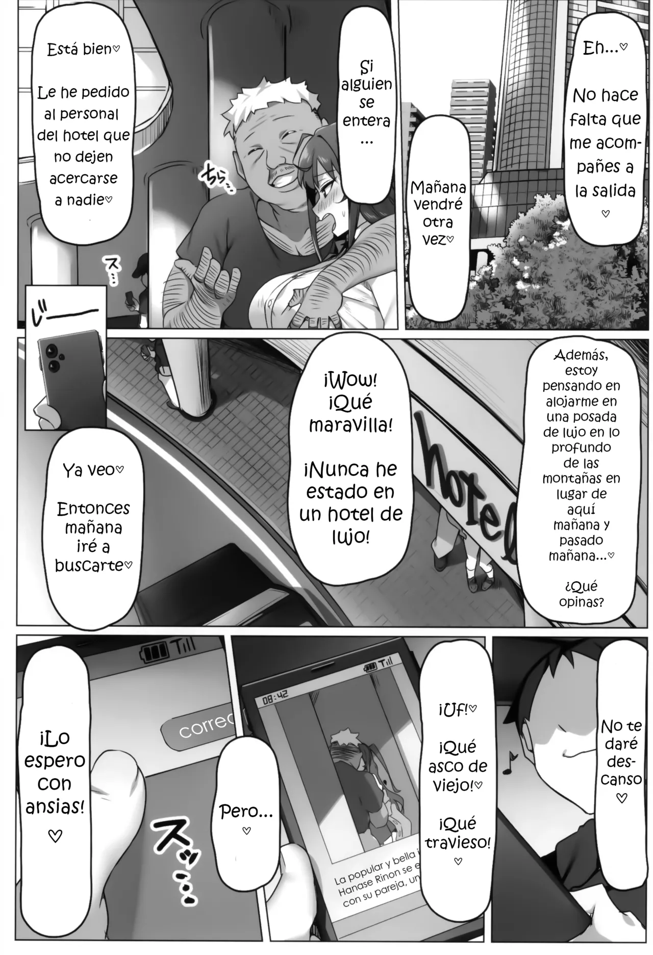 (C104) [Ikiataribattari (Pepegakii)] Kareshi-kun Gomen.... Bishoujo Influencer Kairaku Ochi (Hase Rinon) | Mi novio… Lo Siento. La Caída de una Hermosa Influencer Ante el Placer. (Hase Rinon) [Spanish] [Blessy] image number 39