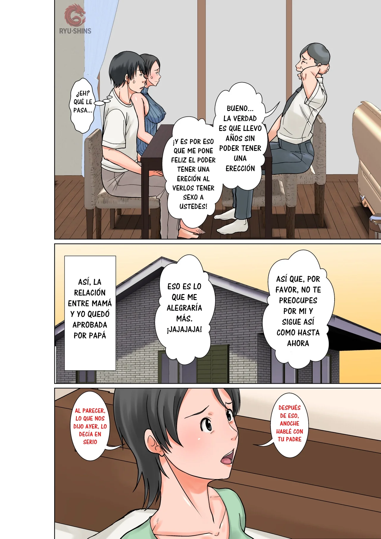 [Hoyoyodou] Kora! Anta Hahaoya o Kudoite Nani Shiyoutte Iu no! ~Katsuo Hitorigurashi Hen~ Sono 6 | ¡Oye! ¿Qué Pretendes Seduciendo a Tu Madre？~La Vida en Solitario de Katsuo~ 6 [Spanish] [RYU-SHINS] image number 18