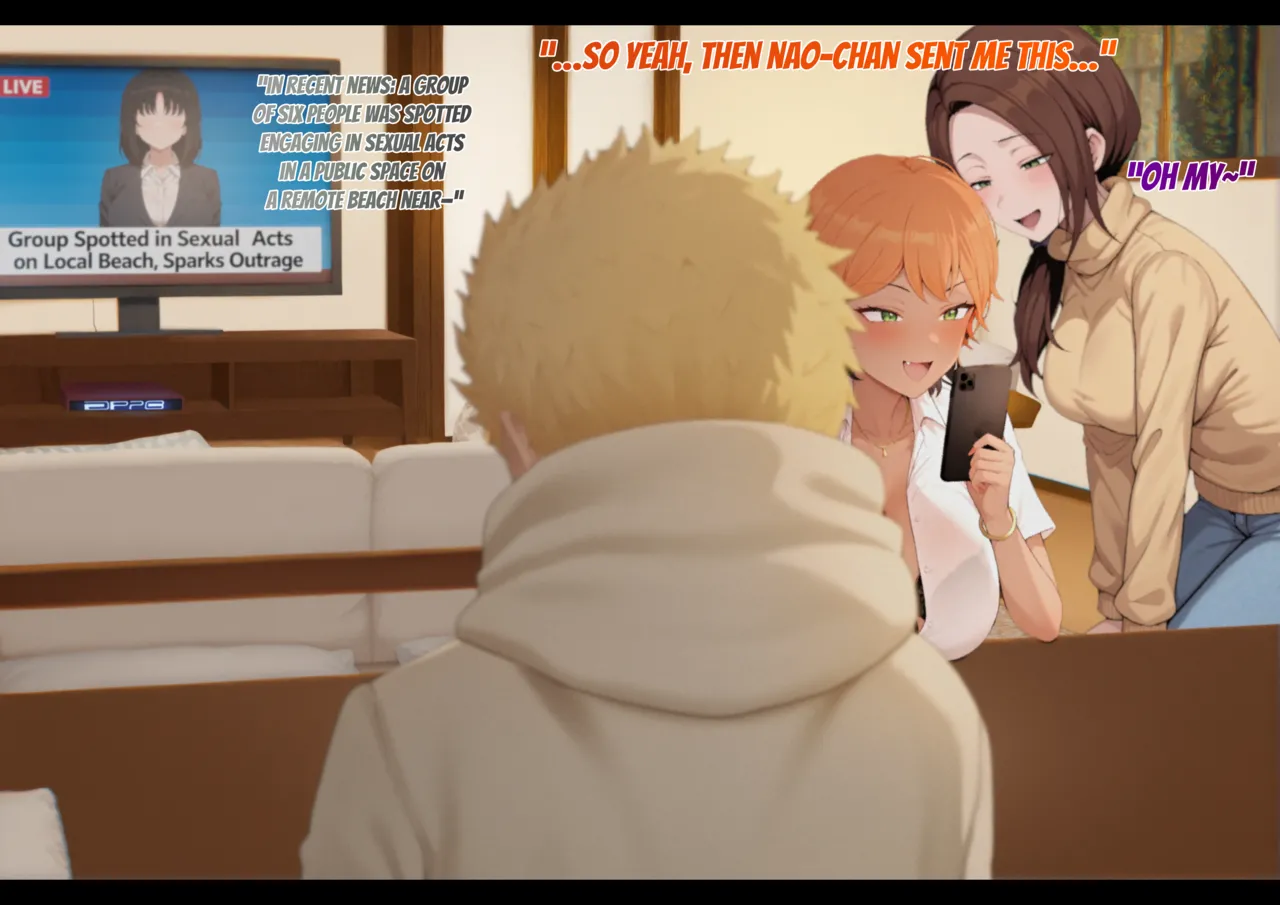 (Fan made) Kokujin no Tenkousei o NTRru "Kanako's Bet PT.2" - Full release uncensored! (AI generated) 图片编号 4