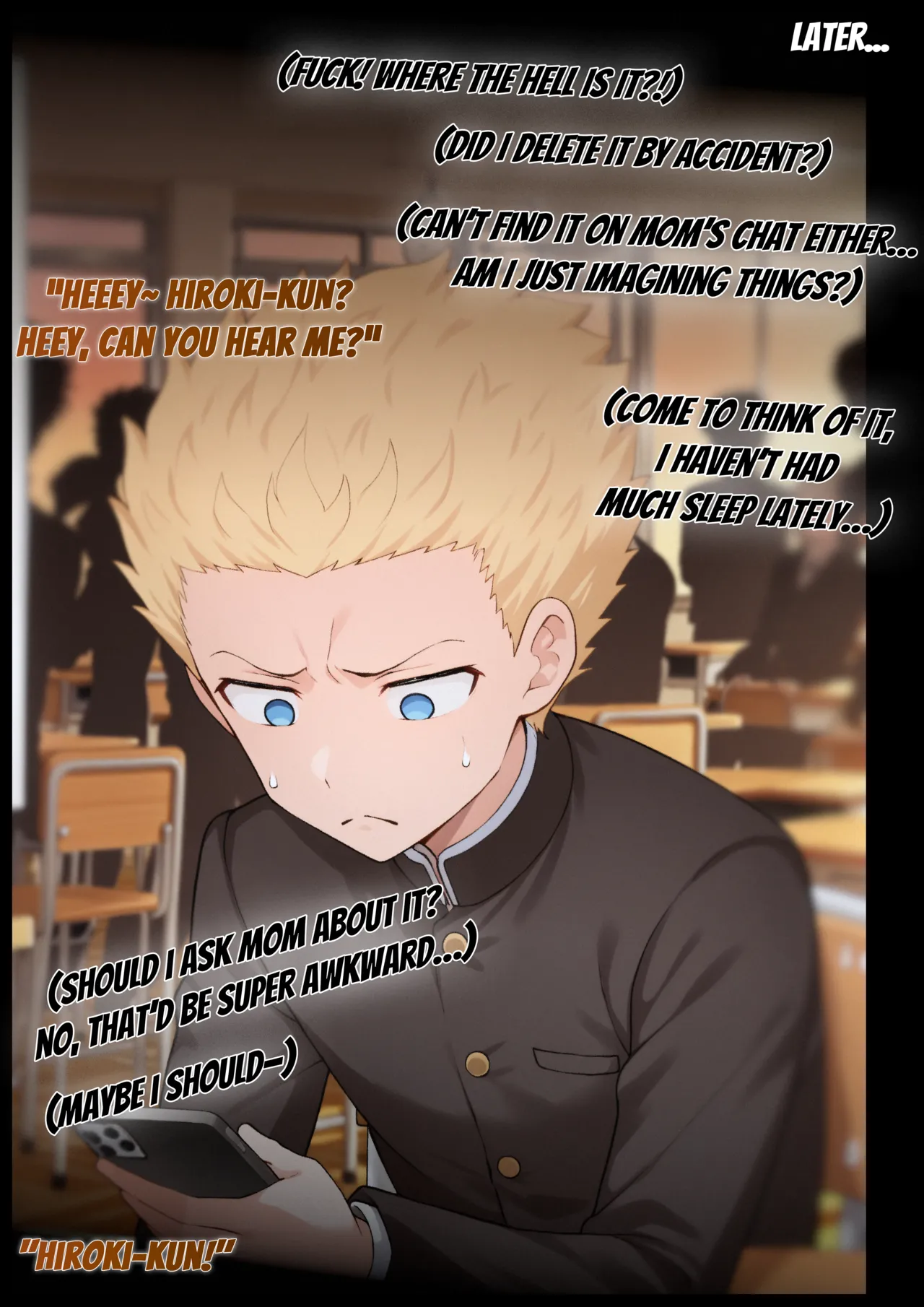 (Fan made) Kokujin no Tenkousei o NTRru "Kanako's Bet PT.2" - Full release uncensored! (AI generated) 图片编号 16