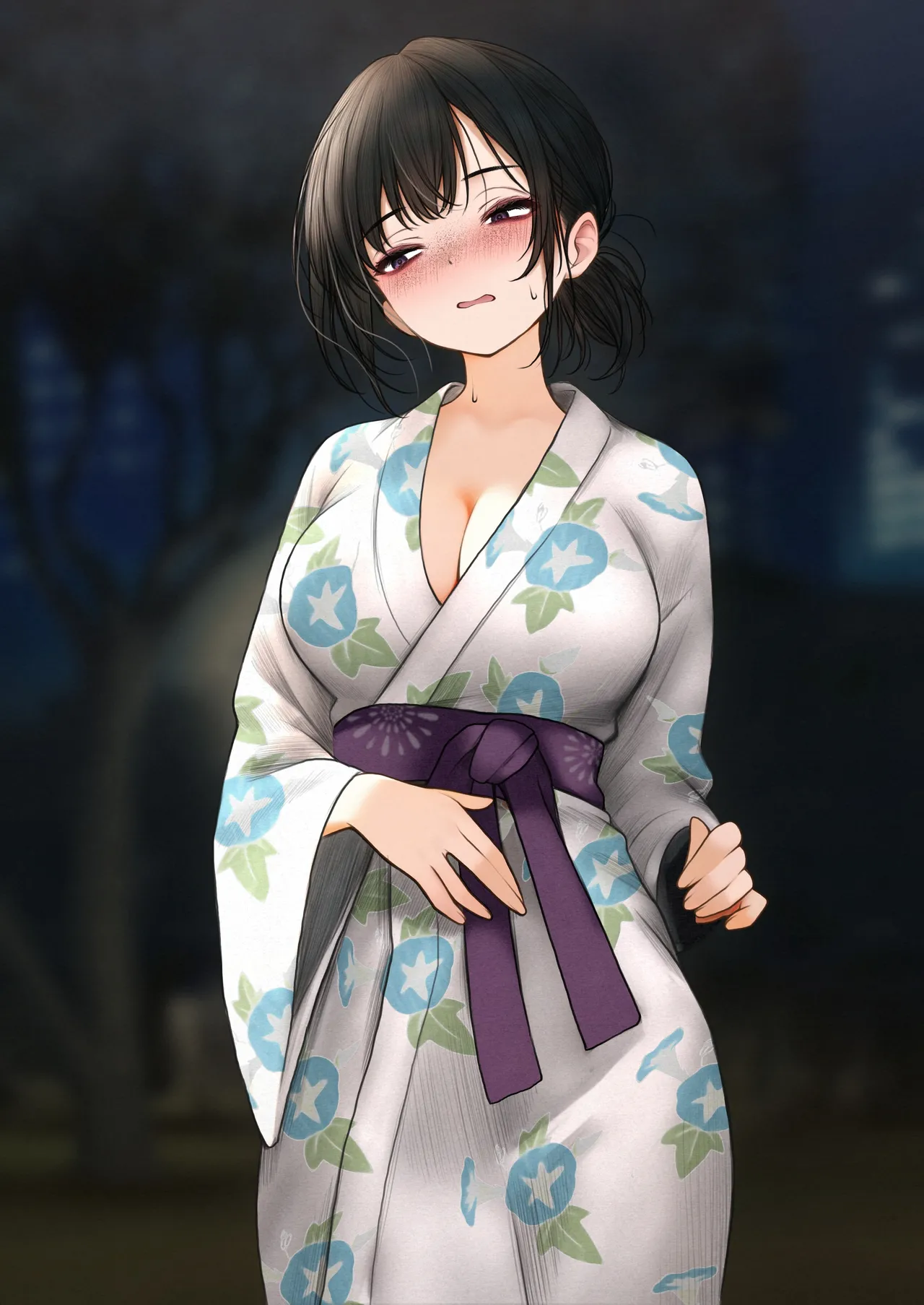 ［SigMa］クール系店員さんとナイショの夏祭り💜［酸菜魚ゅ°］ numero di immagine  3