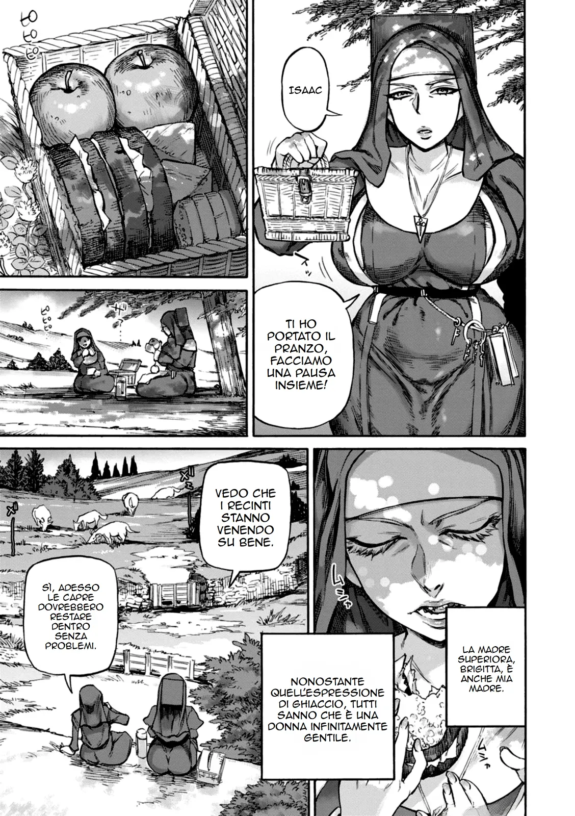 [Ameyama Denshin] Seiinbo Birgitta | La Santa Madre Oscena Birgitta Ch. 1 [Italian] (hentaiflash.net) Bildnummer 9