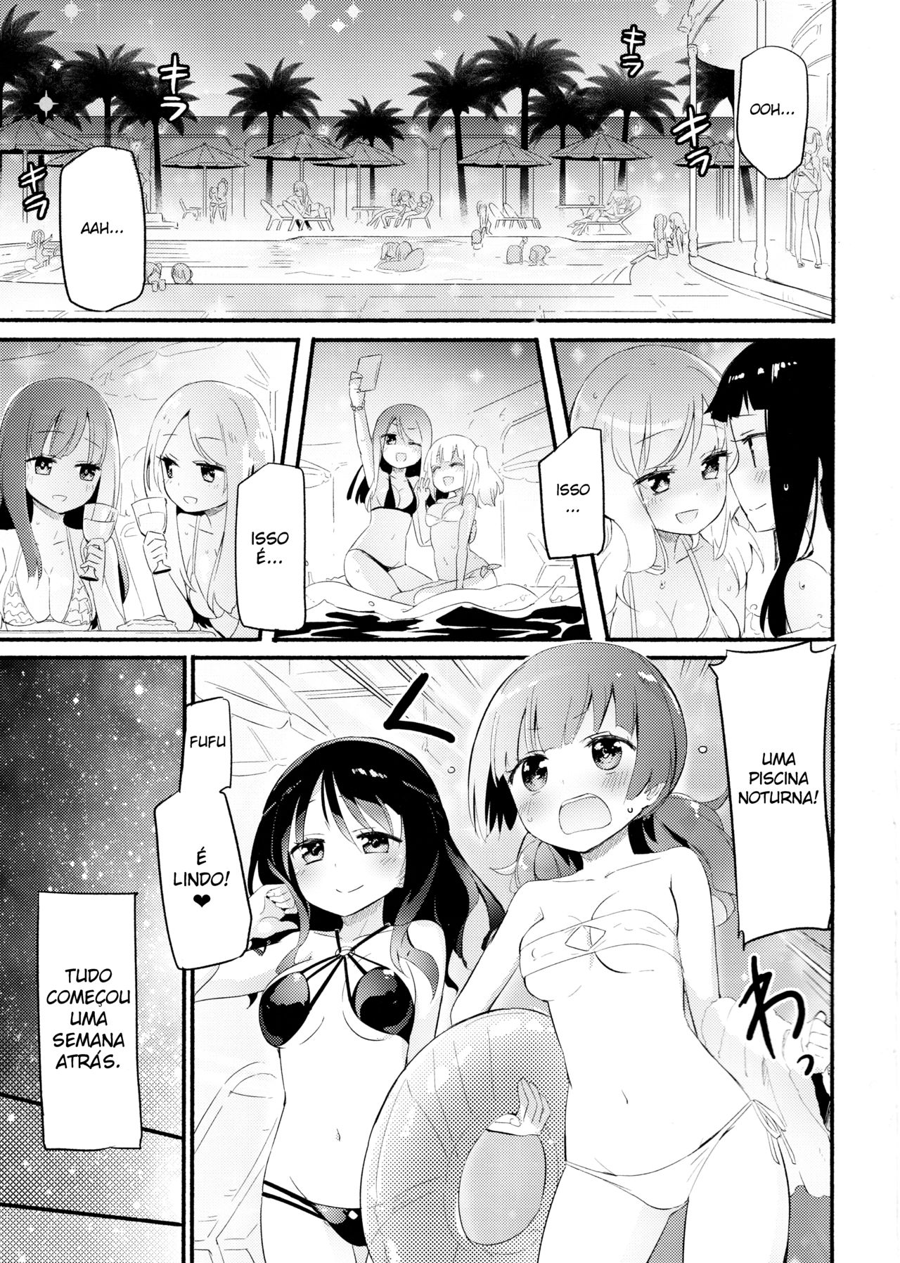 (C92) [Homuraya Pleiades (Homura Subaru)] Magical Nipple Kiss Brilliant [Portuguese-BR] image number 2