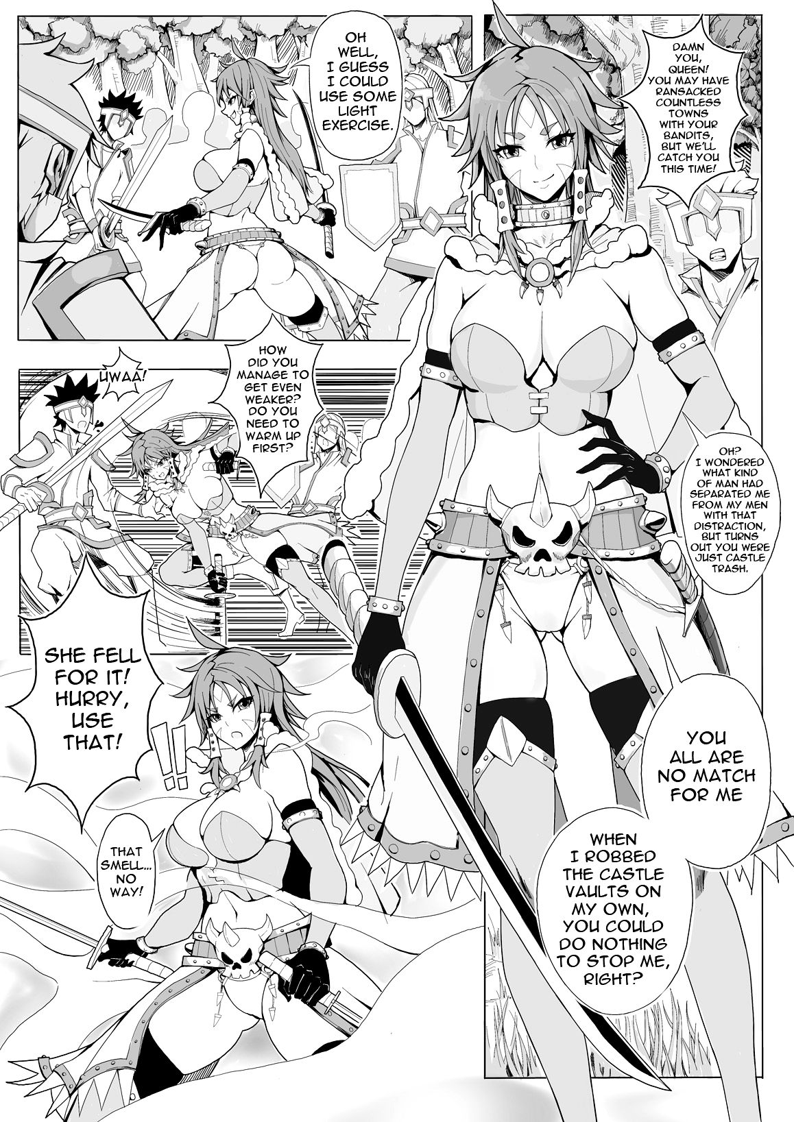 [17H] Sanzoku Joou Hobaku Rinjoku [English] [Doujins.com] image number 2