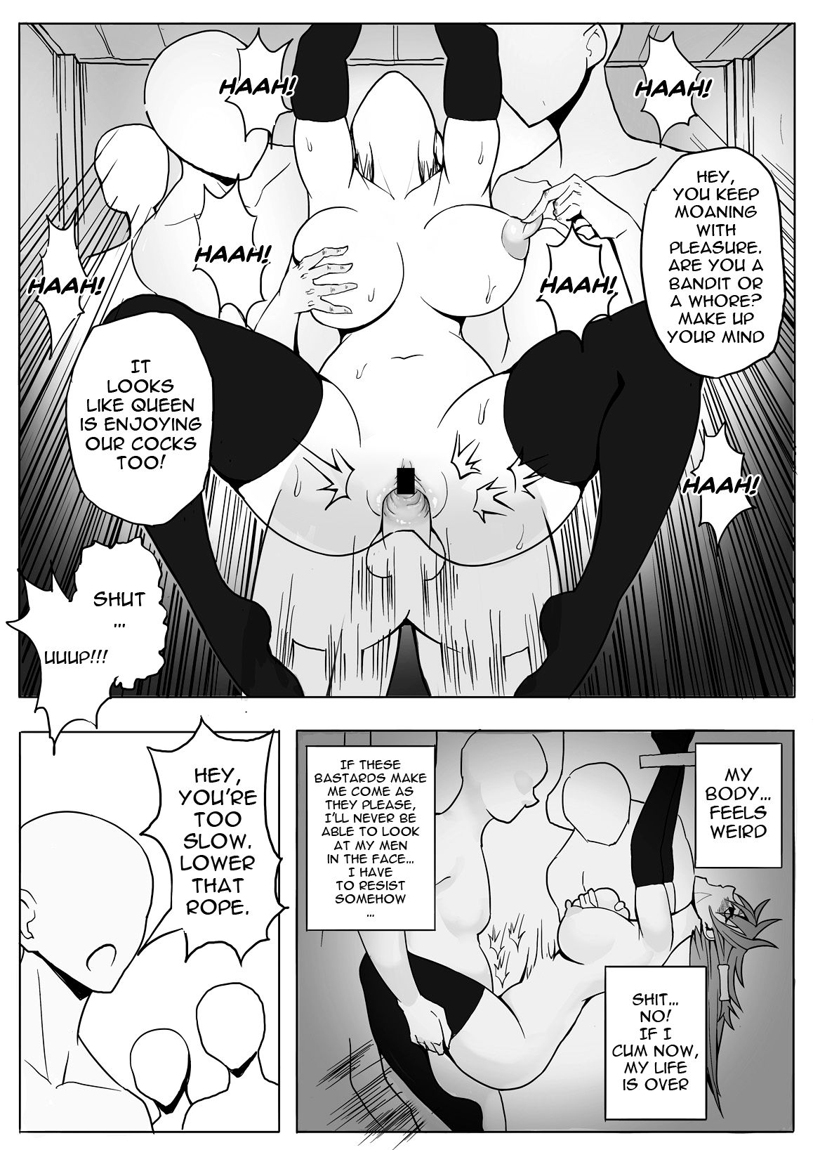 [17H] Sanzoku Joou Hobaku Rinjoku [English] [Doujins.com] image number 7