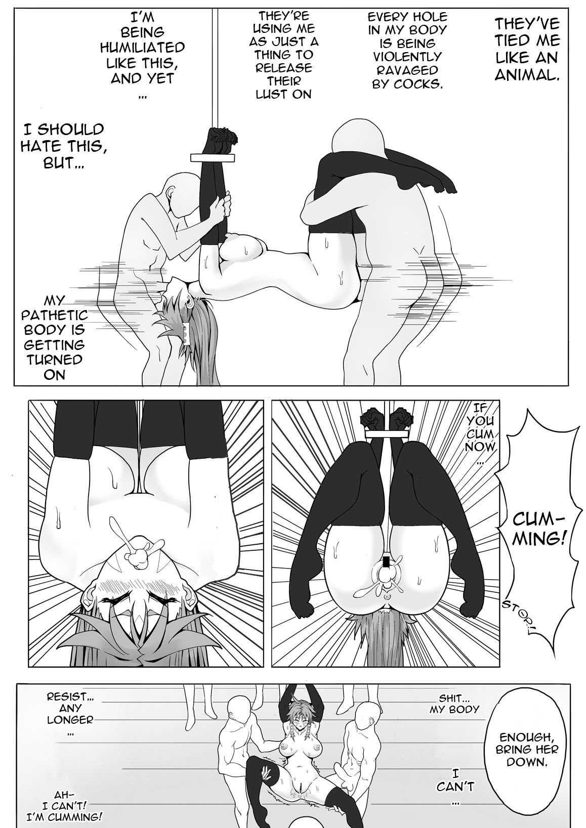 [17H] Sanzoku Joou Hobaku Rinjoku [English] [Doujins.com] image number 9