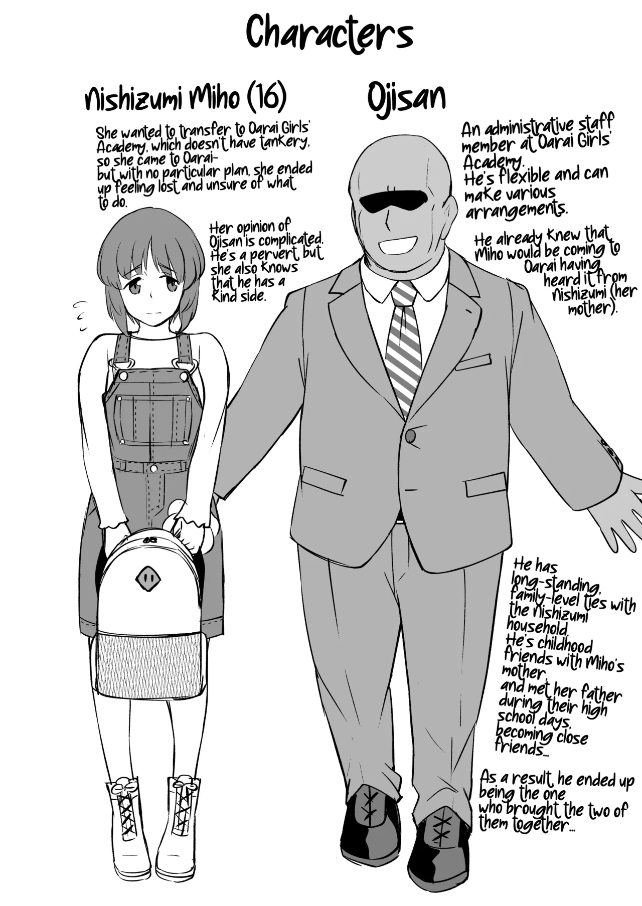 [Sutahiro BOX (Sutahiro)] A tale about Miho, who can’t resist an older man’s passionate french-kiss and ends up forgiving him for everything, even though she knows this is wrong (Girls und Panzer) [English] [Gagak_Ireng] [Digital] (fixed) Bildnummer 3