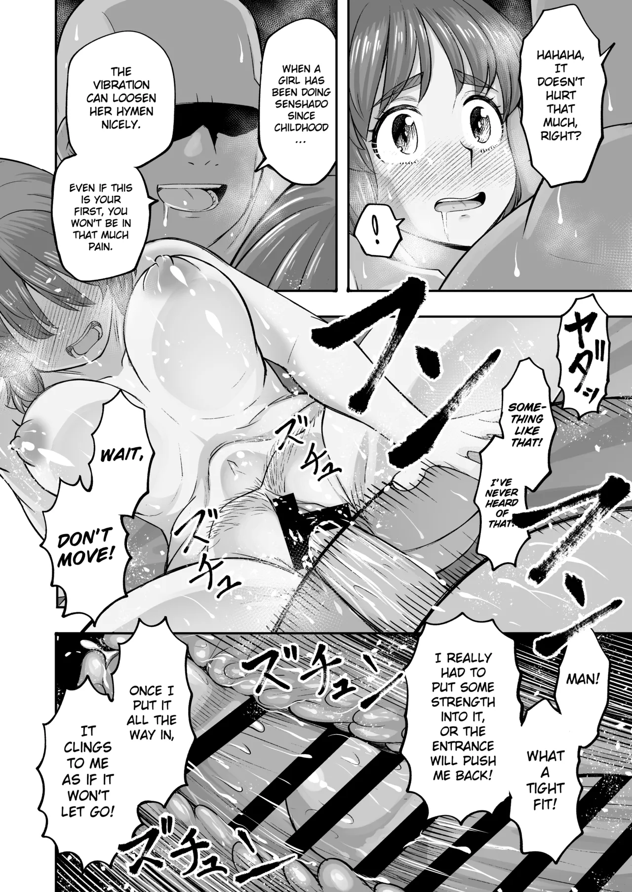 [Sutahiro BOX (Sutahiro)] A tale about Miho, who can’t resist an older man’s passionate french-kiss and ends up forgiving him for everything, even though she knows this is wrong (Girls und Panzer) [English] [Gagak_Ireng] [Digital] (fixed) Bildnummer 21