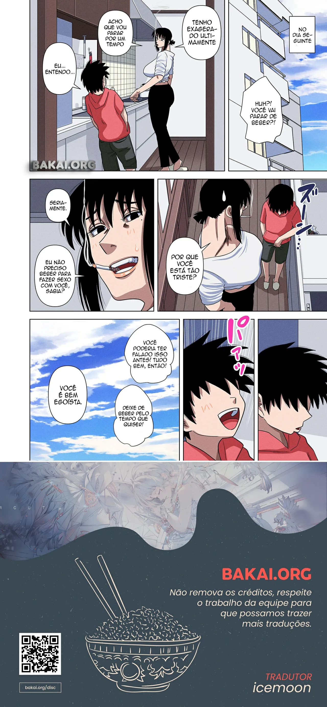 [Gin Eiji] Kaa-chan wa Yopparau to...[pt-BR] [Bakai.org] Bildnummer 54