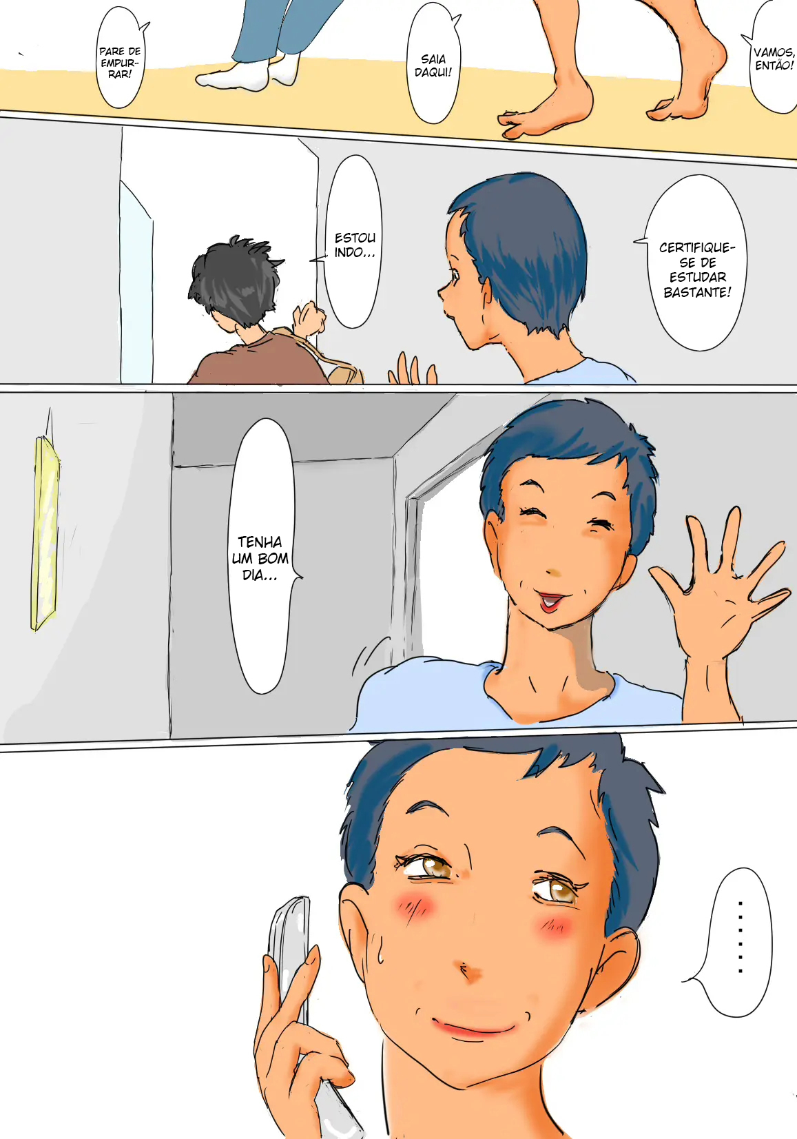 [Zenmai Kourogi] Kimie no Hashi no Shita Seikatsu [Portuguese-BR] [Ican] imagen número 3