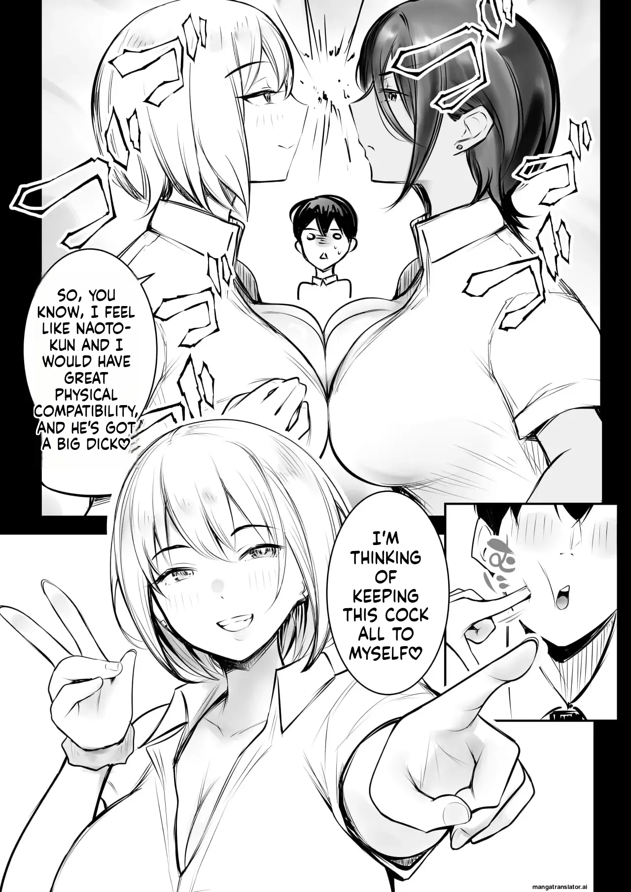 [Akireru Shoujo (Akire)] Sweet sex life with naughty gal sisters [MTL] numero di immagine  17