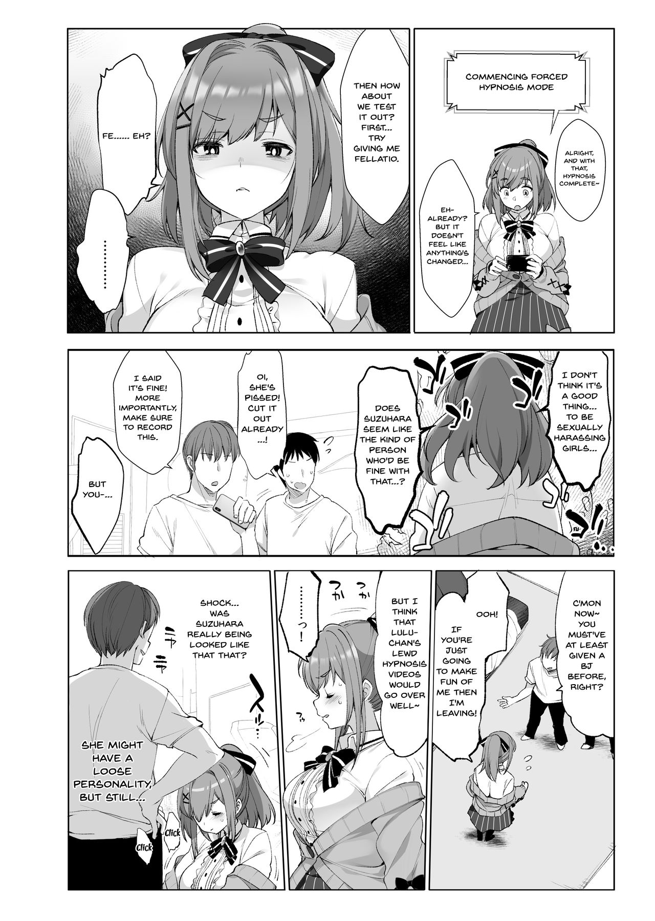 [French letter (Fujisaki Hikari)] Suzuhara Lulu to Himitsu no Saimin Appli (Suzuhara Lulu) [English] [Doujins.com] [Digital] numero di immagine  4