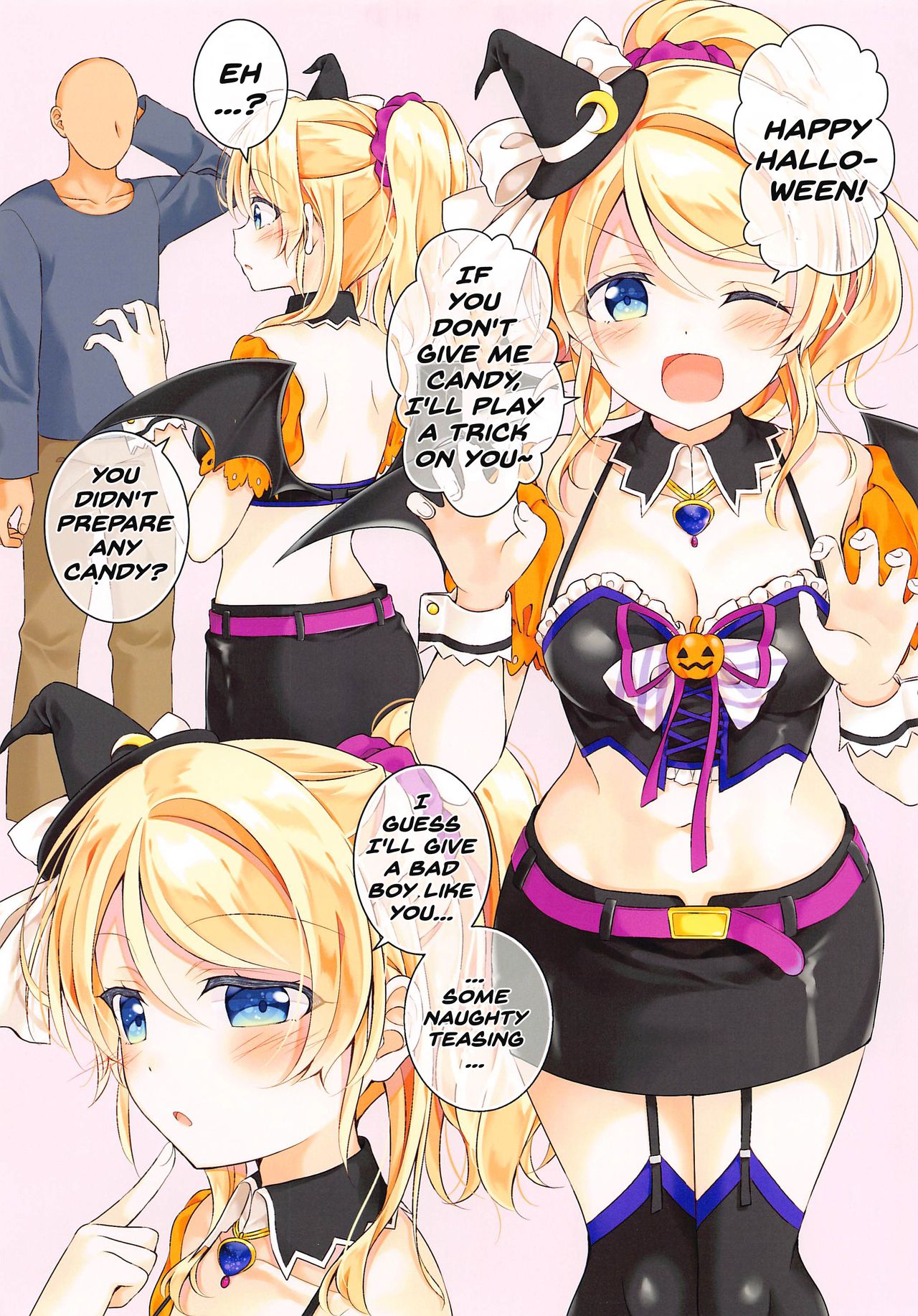 (AC2) [Genmaicha (Mogu)] Halloween Eli-chan to Ecchi Suru Hon (Love Live!) [English] [Doujins.com] 이미지 번호 2