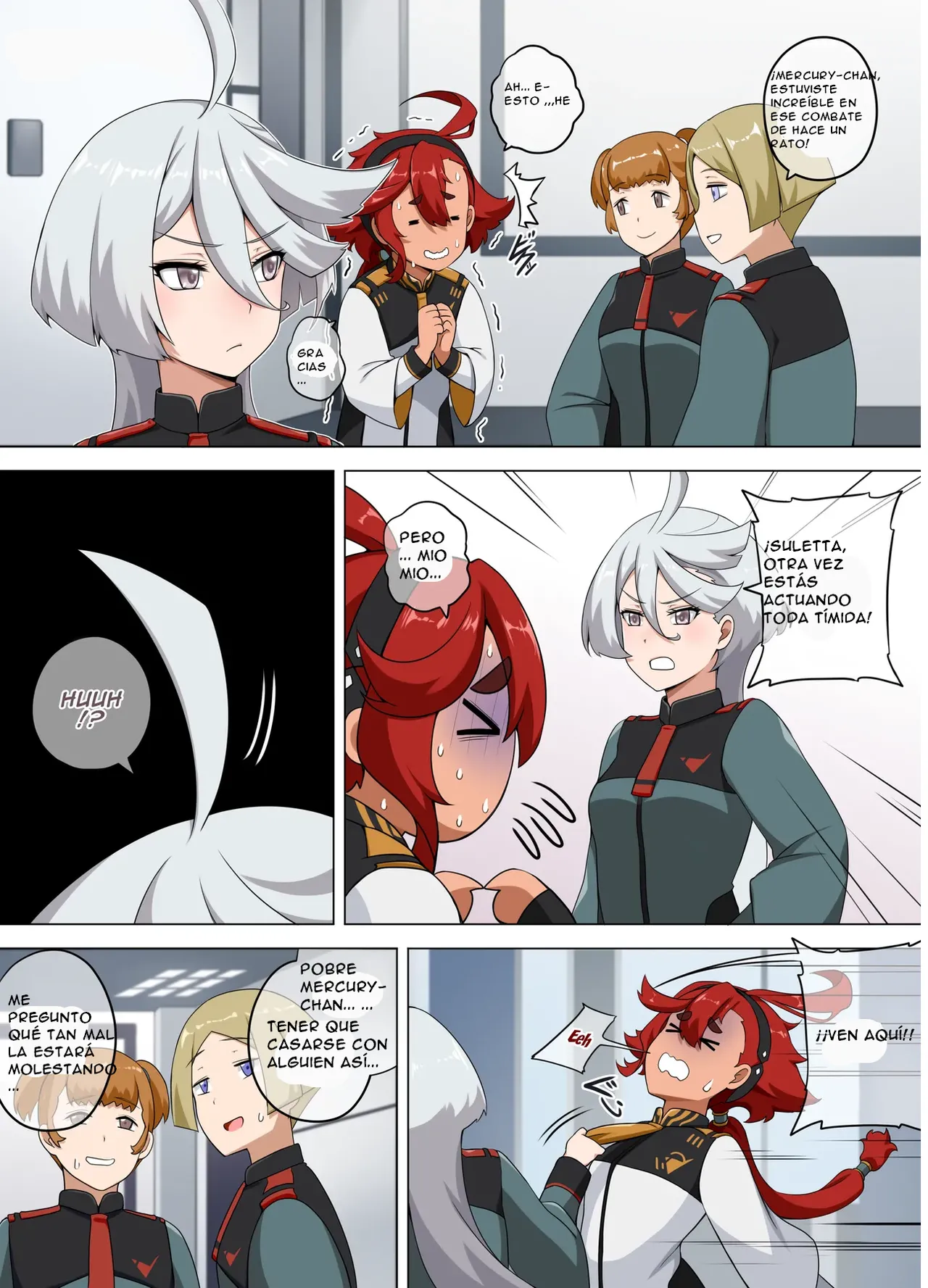 [Anmonkan (Darkmaya)] Suisei no Kagaku wa Sekaiichi | Mercury's Science is the Best in the World! (Gundam The Witch from Mercury) [Spanish] {CristoferDeLosAndes)} [Decensored] 画像番号 5