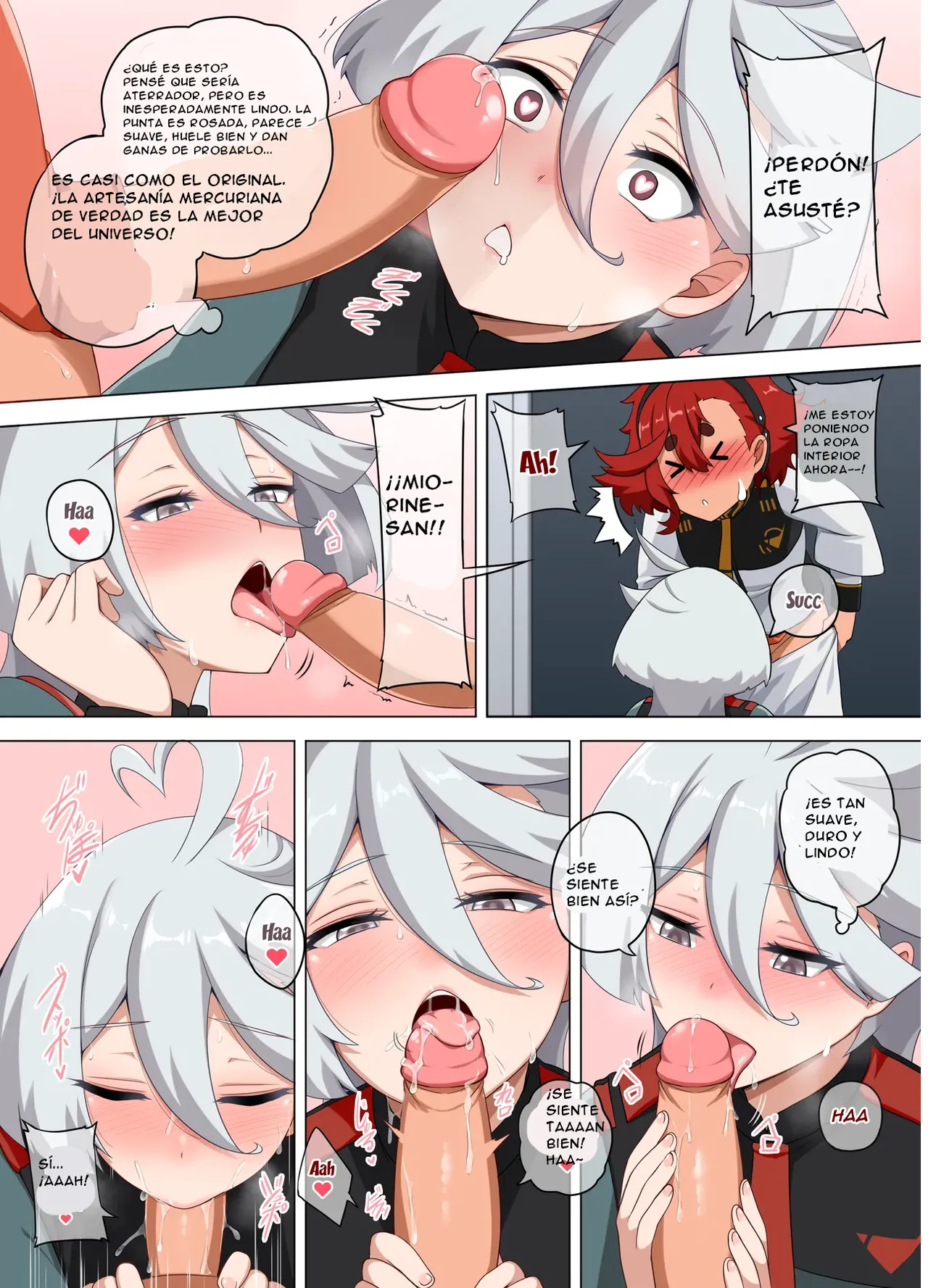 [Anmonkan (Darkmaya)] Suisei no Kagaku wa Sekaiichi | Mercury's Science is the Best in the World! (Gundam The Witch from Mercury) [Spanish] {CristoferDeLosAndes)} [Decensored] 画像番号 8