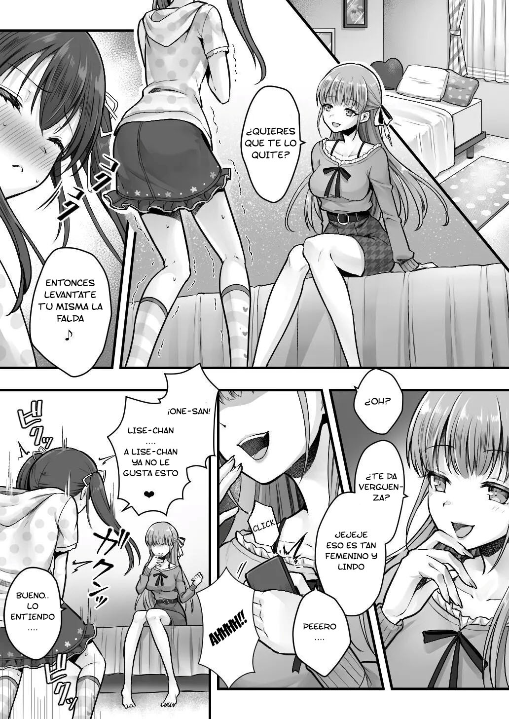 [Amuai Okashi Seisakusho (Ochita Ato Daisuki Samurai, Sasanoma Nibi)] Imouto Ochi! Anoko ga Hoshii no wa Kareshi ja Nakute Kawaii Imouto [Spanish] [TF Scans] Bildnummer 21