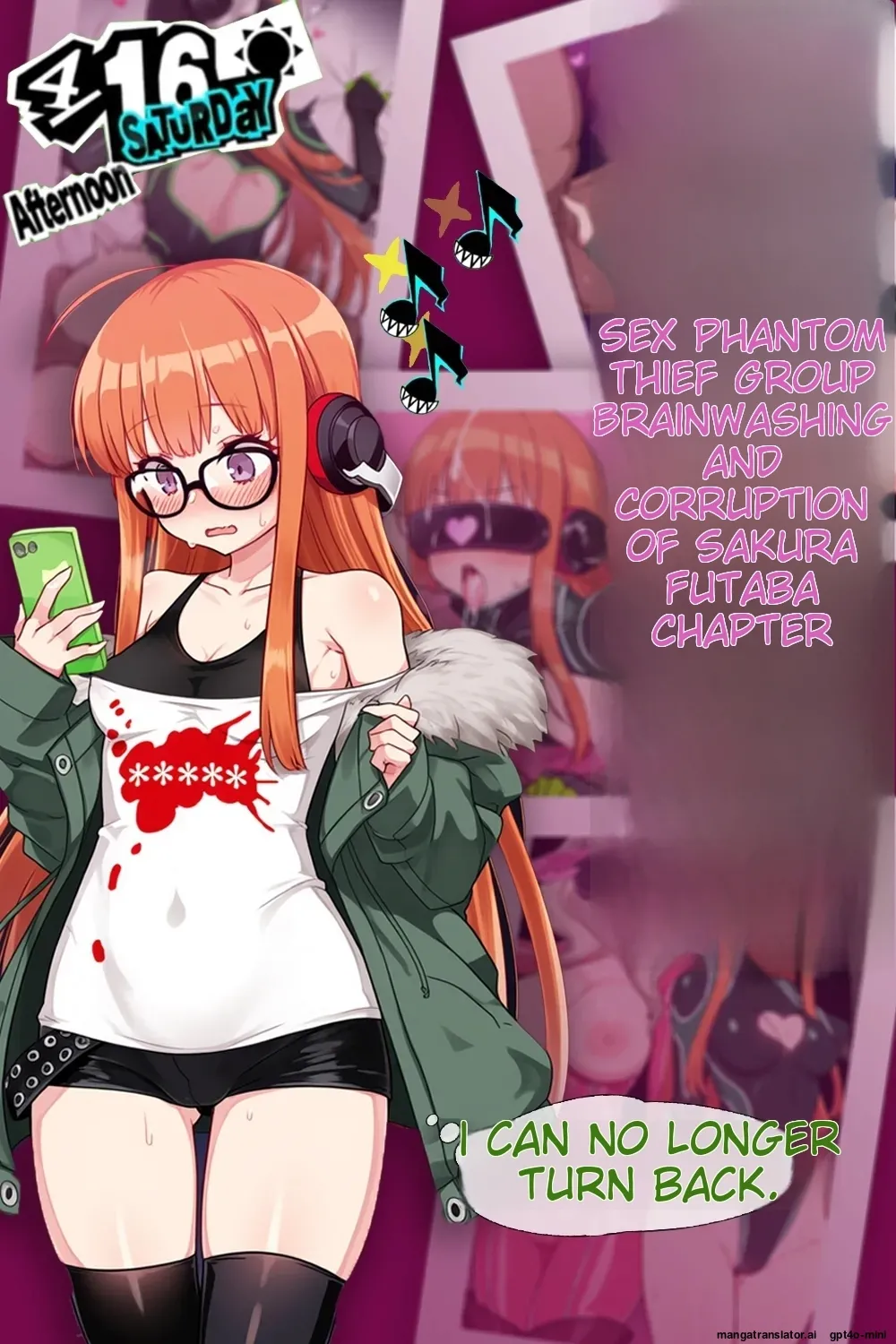 [狗飯D] 怪盗团洗脑1 佐仓双叶篇 (自用) [AI Generated] [MTL] изображение № 1