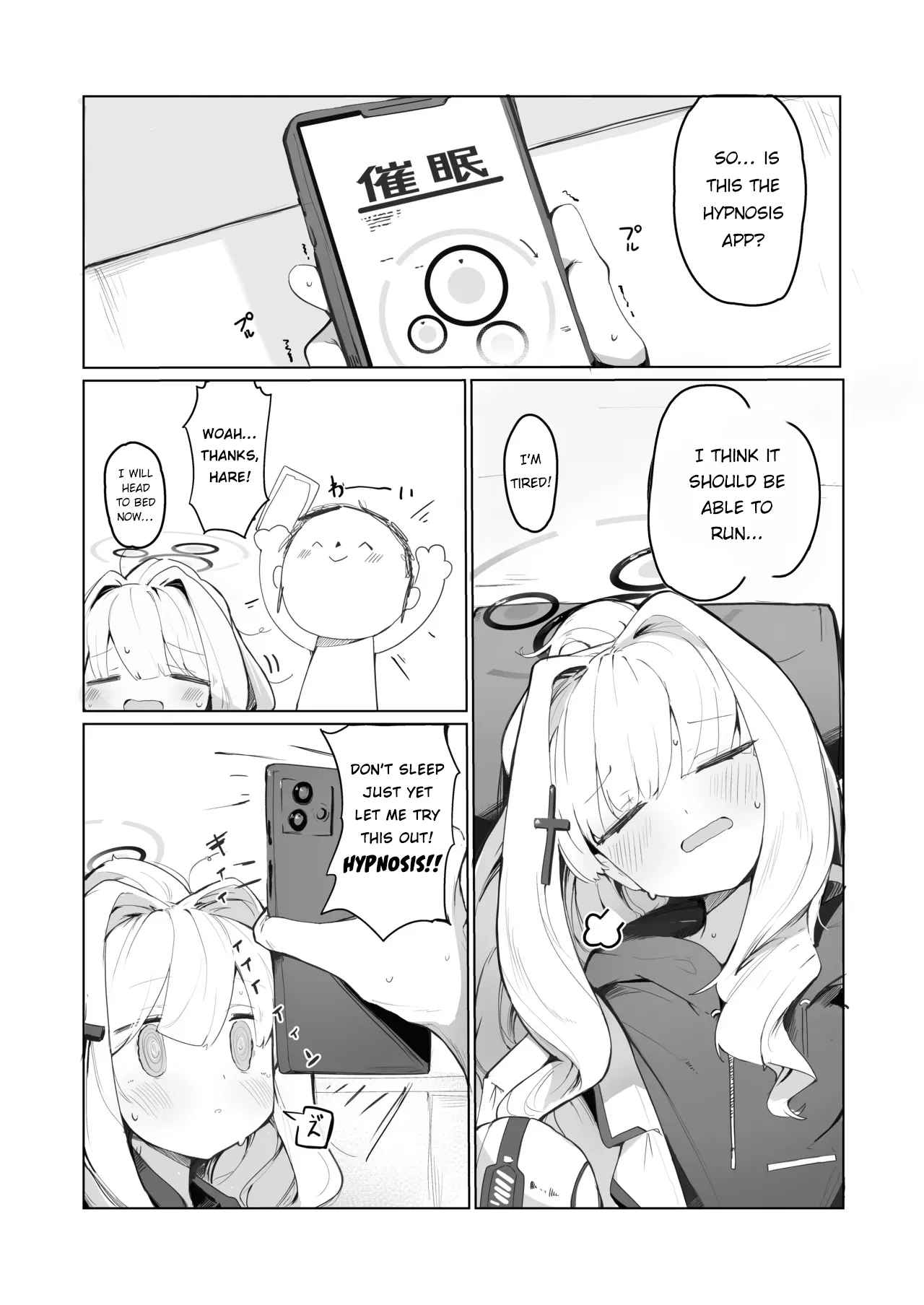 [Miziya (Mikozin)] veritasu saiminn honn | A book about Veritas being hypnotized (Blue Archive) [English] [EdenOfKivotos] [Digital] изображение № 3