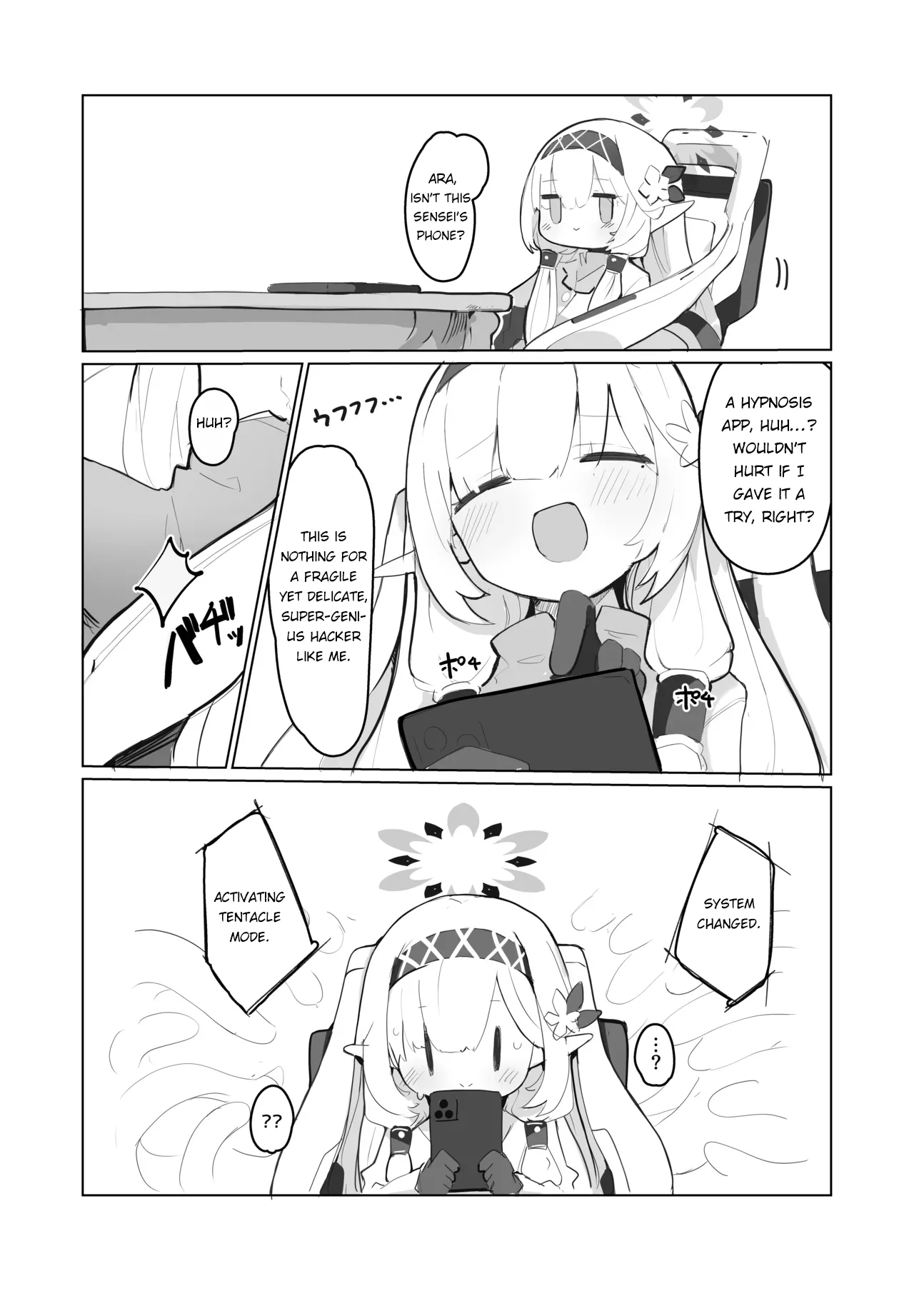 [Miziya (Mikozin)] veritasu saiminn honn | A book about Veritas being hypnotized (Blue Archive) [English] [EdenOfKivotos] [Digital] изображение № 15