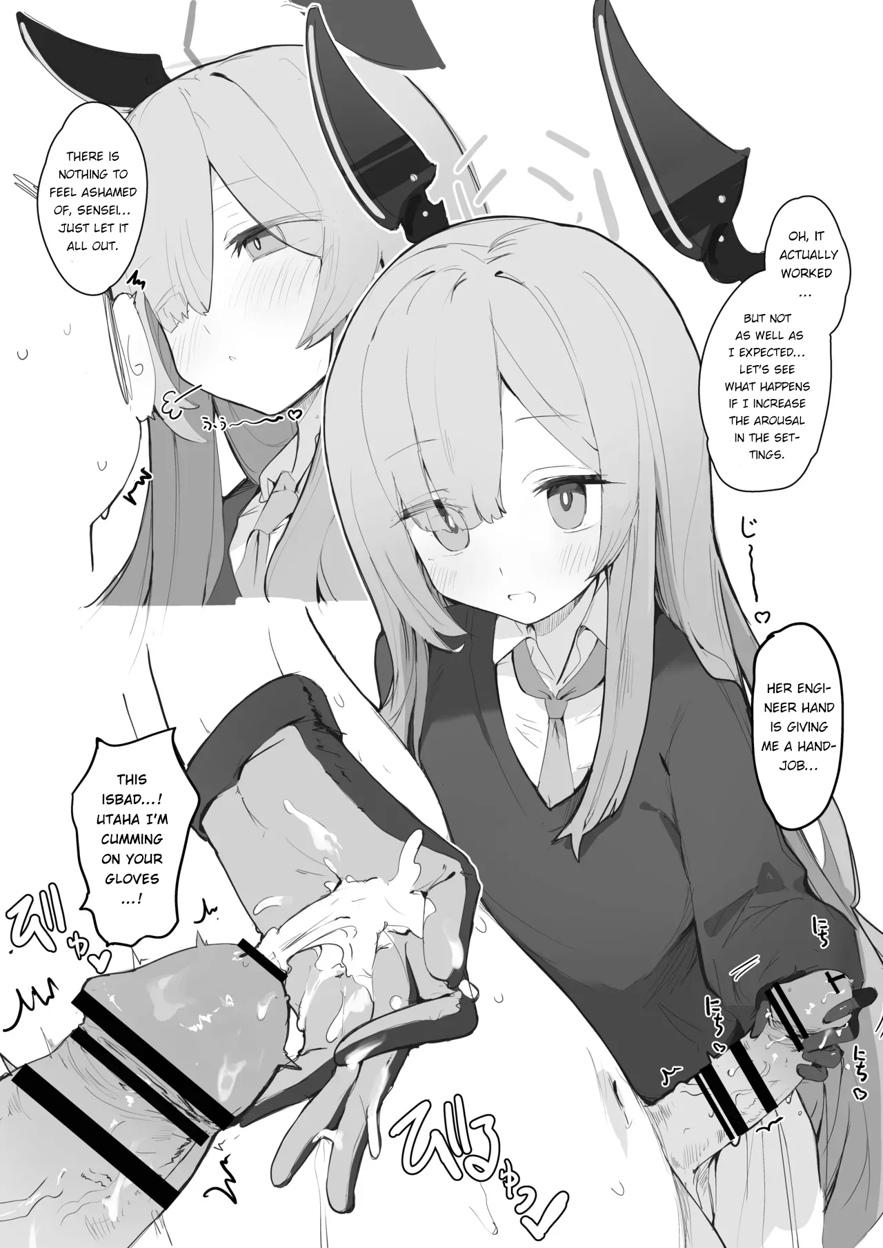 [Miziya (Mikozin)] veritasu saiminn honn | A book about Veritas being hypnotized (Blue Archive) [English] [EdenOfKivotos] [Digital] изображение № 19