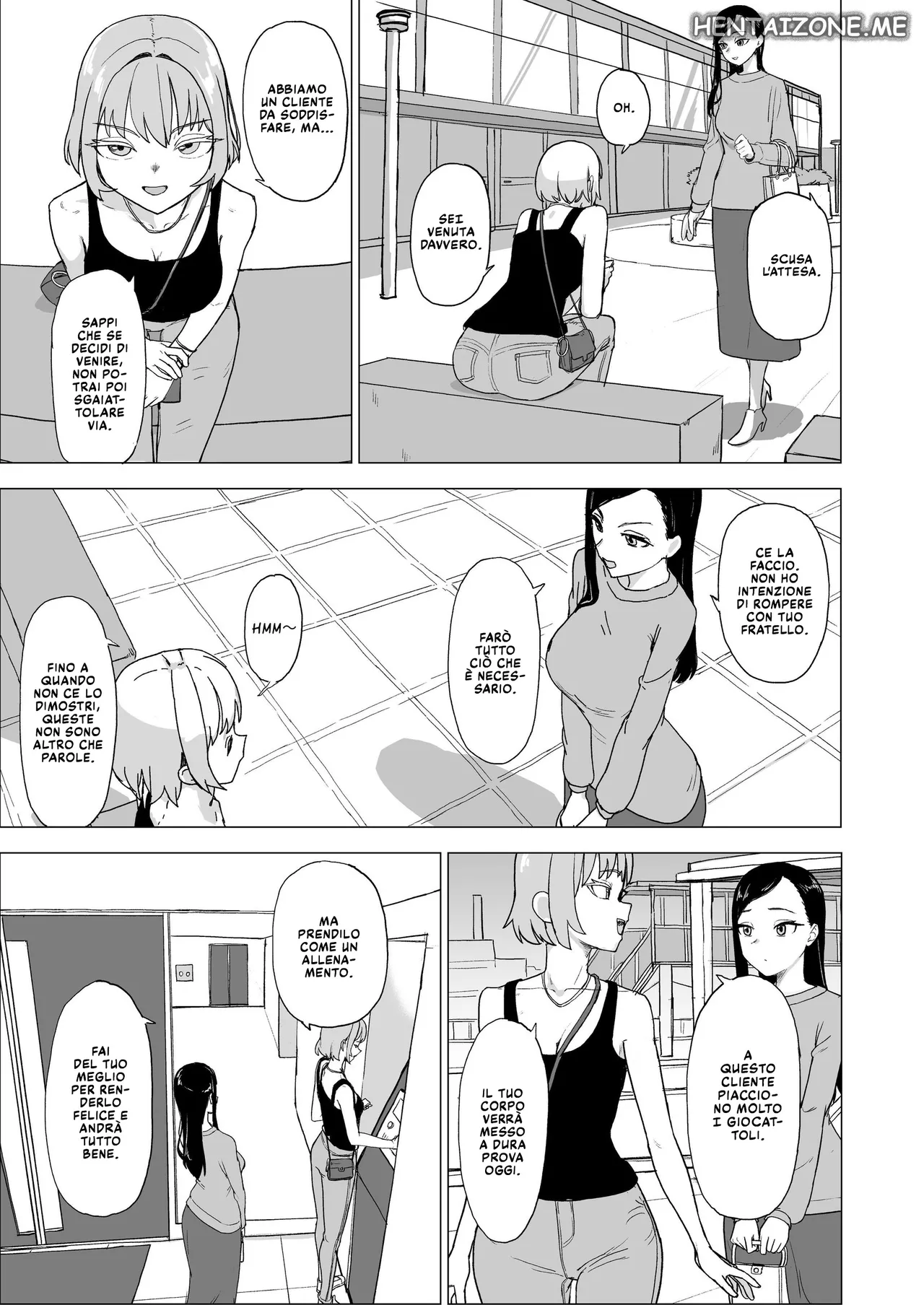 [laterrenamed] Otouto no Kanojo ni Do-M Play Sasechaou | Facciamo fare un po' di giochi masochisti alla fidanzata di nostro fratello [Italian] imagen número 6