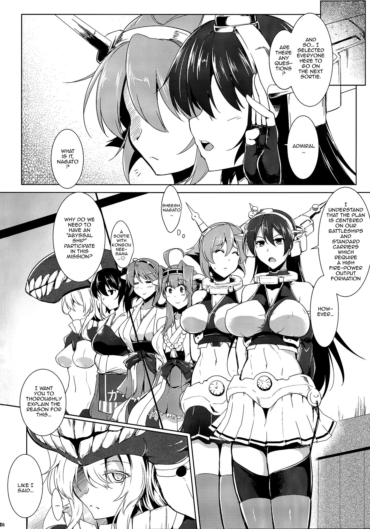 (C86) [C.R's NEST (C.R)] Kankourei 6 -Kanojo no kaeru Umi- | Kancolle 6 -She Can Return To The Sea- (Kantai Collection -KanColle-) [English] {Doujins.com} image number 3