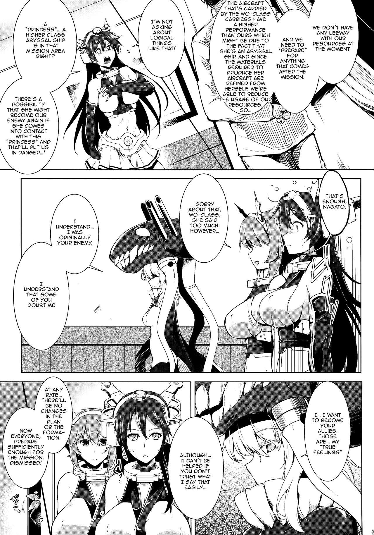 (C86) [C.R's NEST (C.R)] Kankourei 6 -Kanojo no kaeru Umi- | Kancolle 6 -She Can Return To The Sea- (Kantai Collection -KanColle-) [English] {Doujins.com} image number 4
