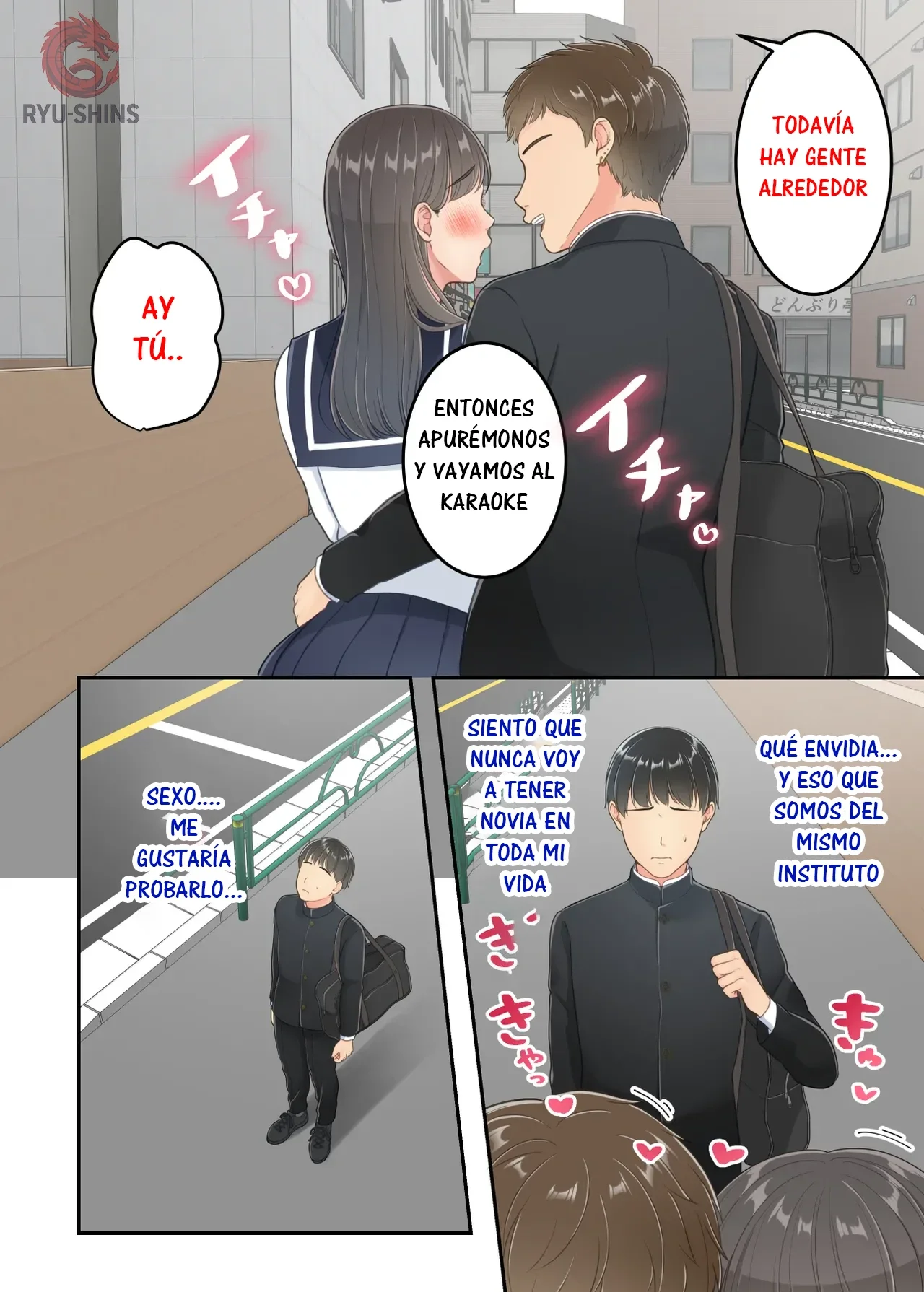 [Yuriko Club] Furin shita hahaoya o musuko ga seisai suru hanashi｜Una historia sobre un hijo que castiga a su madre infiel. [Spanish] [RYU-SHINS] 图片编号 7