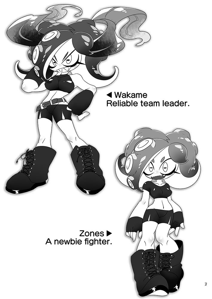 [Super Shizu Panda (SIZMA)] Michi to no Souguu | Encounter with the Unknown (Splatoon) [English] [OTHC] [Digital] numero di immagine  2