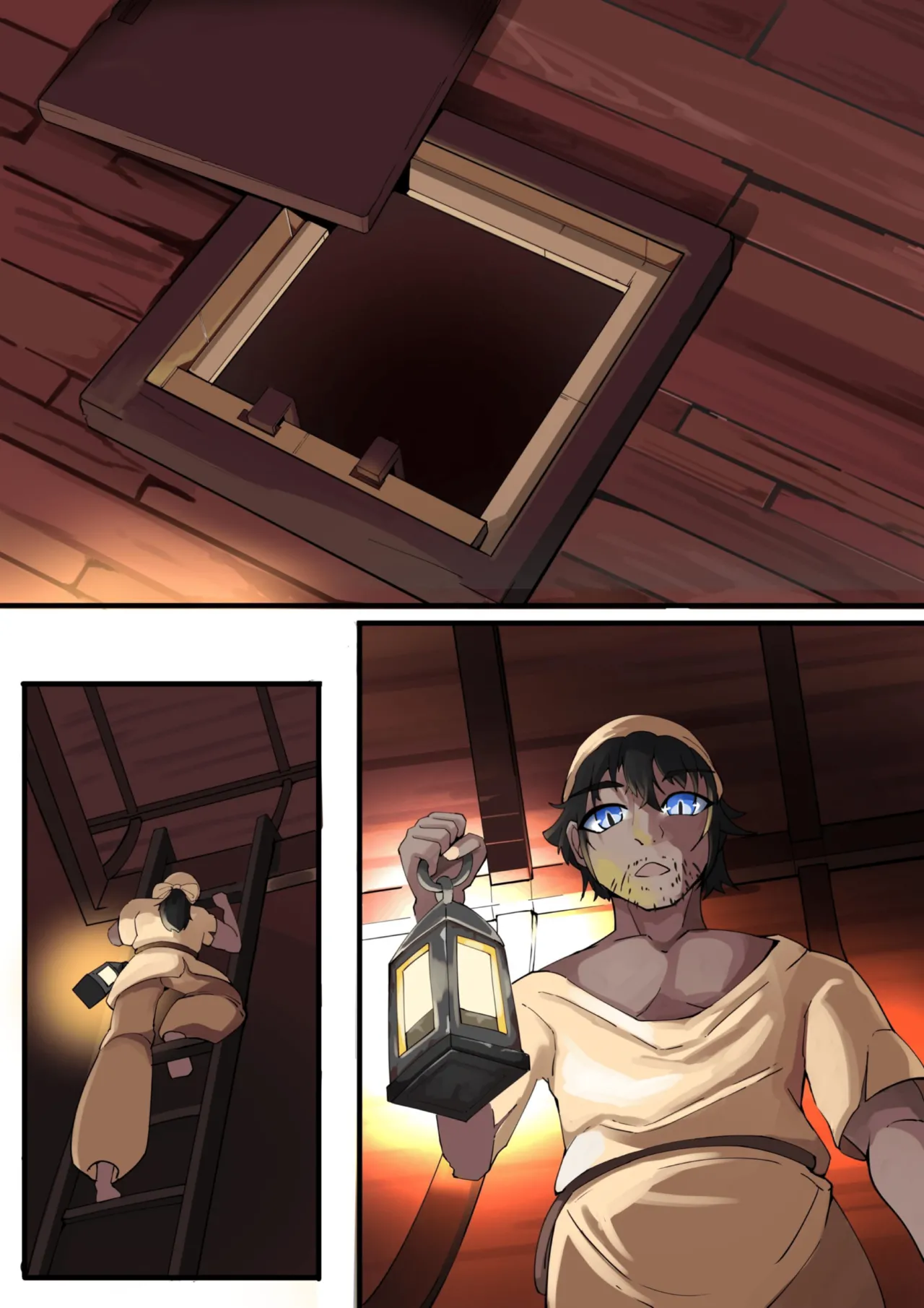 [hentaiworks (Aruma)] TSF Succubus Transformation Erotic Trap Dungeon & Erotic Equipment Ch. 1 [Speechless] image number 25