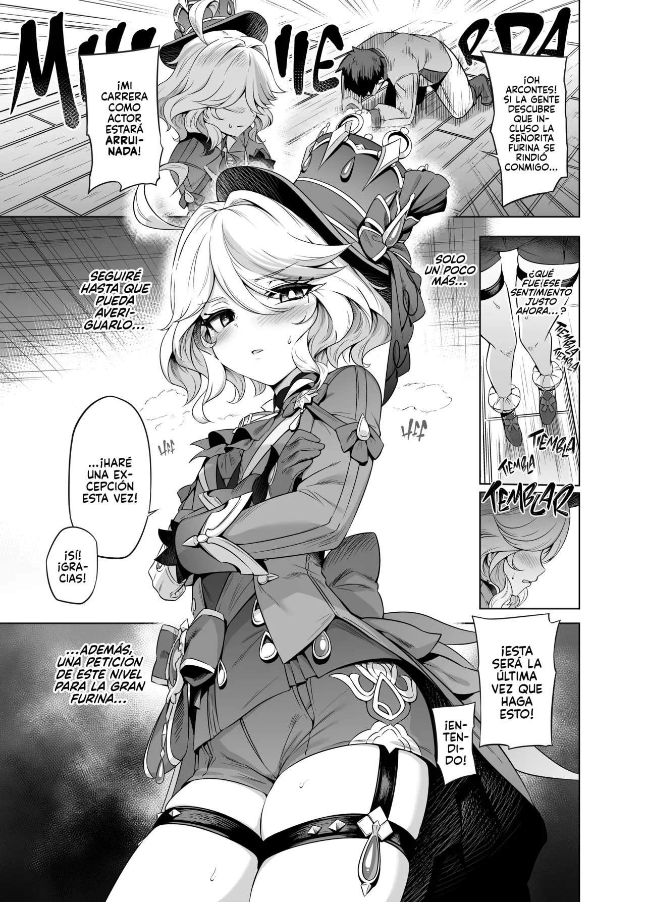 [Tottoko Starou (Mda Starou)] Furina-sama Wakattemasu yo ne? | ¿Puede Sentirme, Señorita Furina? (Genshin Impact) [Español] [Digital] Bildnummer 10