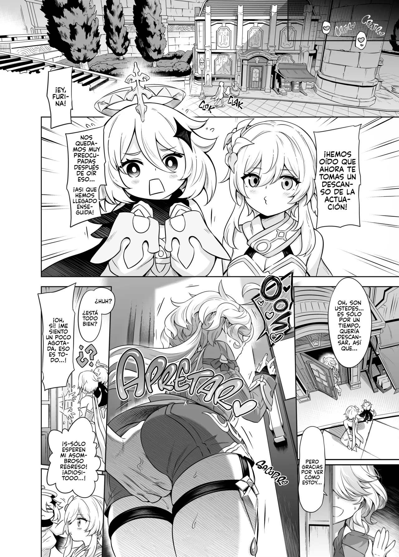 [Tottoko Starou (Mda Starou)] Furina-sama Wakattemasu yo ne? | ¿Puede Sentirme, Señorita Furina? (Genshin Impact) [Español] [Digital] Bildnummer 33