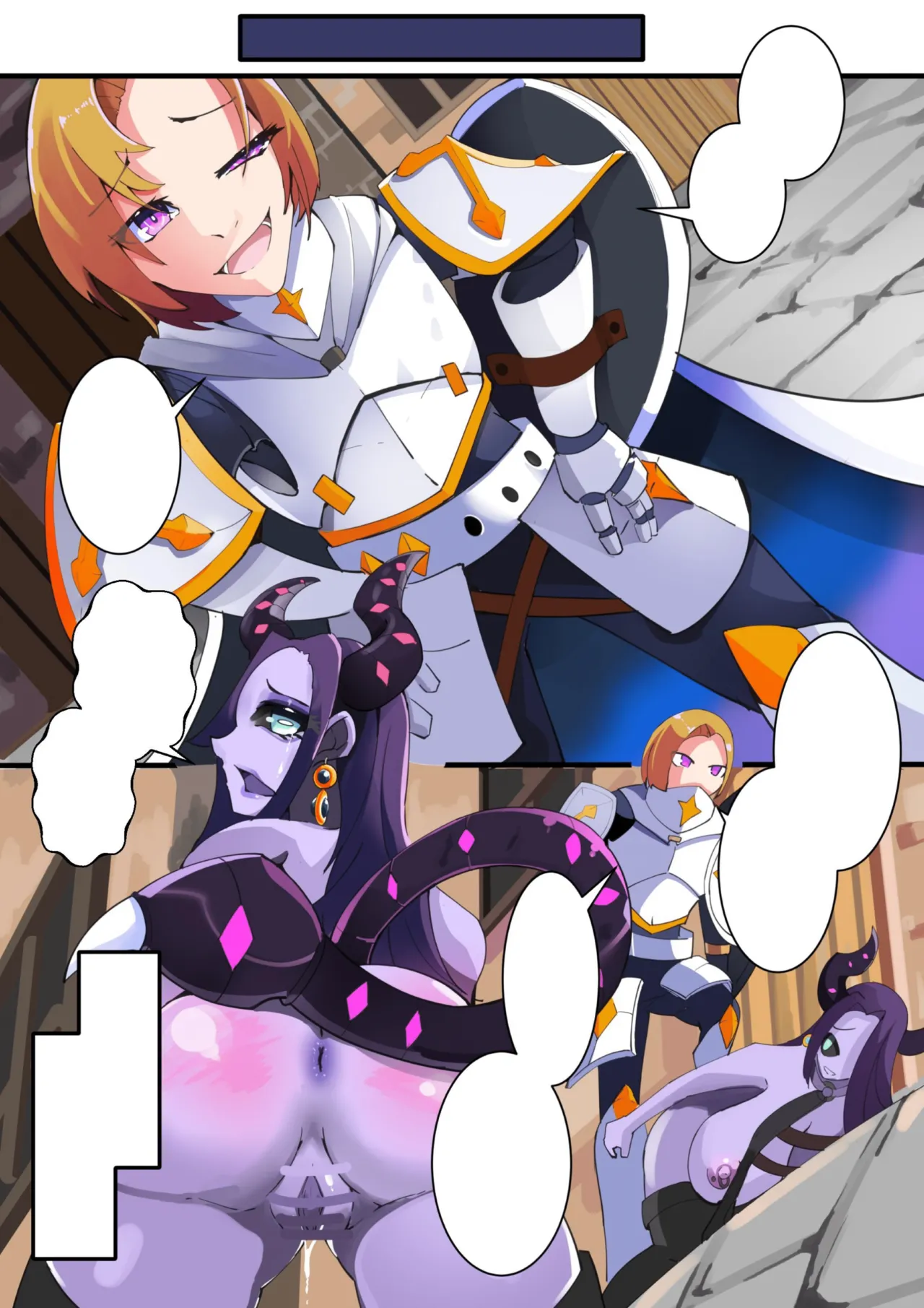 [hentaiworks (Aruma)] TSF Succubus Transformation Erotic Trap Dungeon & Erotic Equipment Ch. 1 [Text Cleaned] 图片编号 3