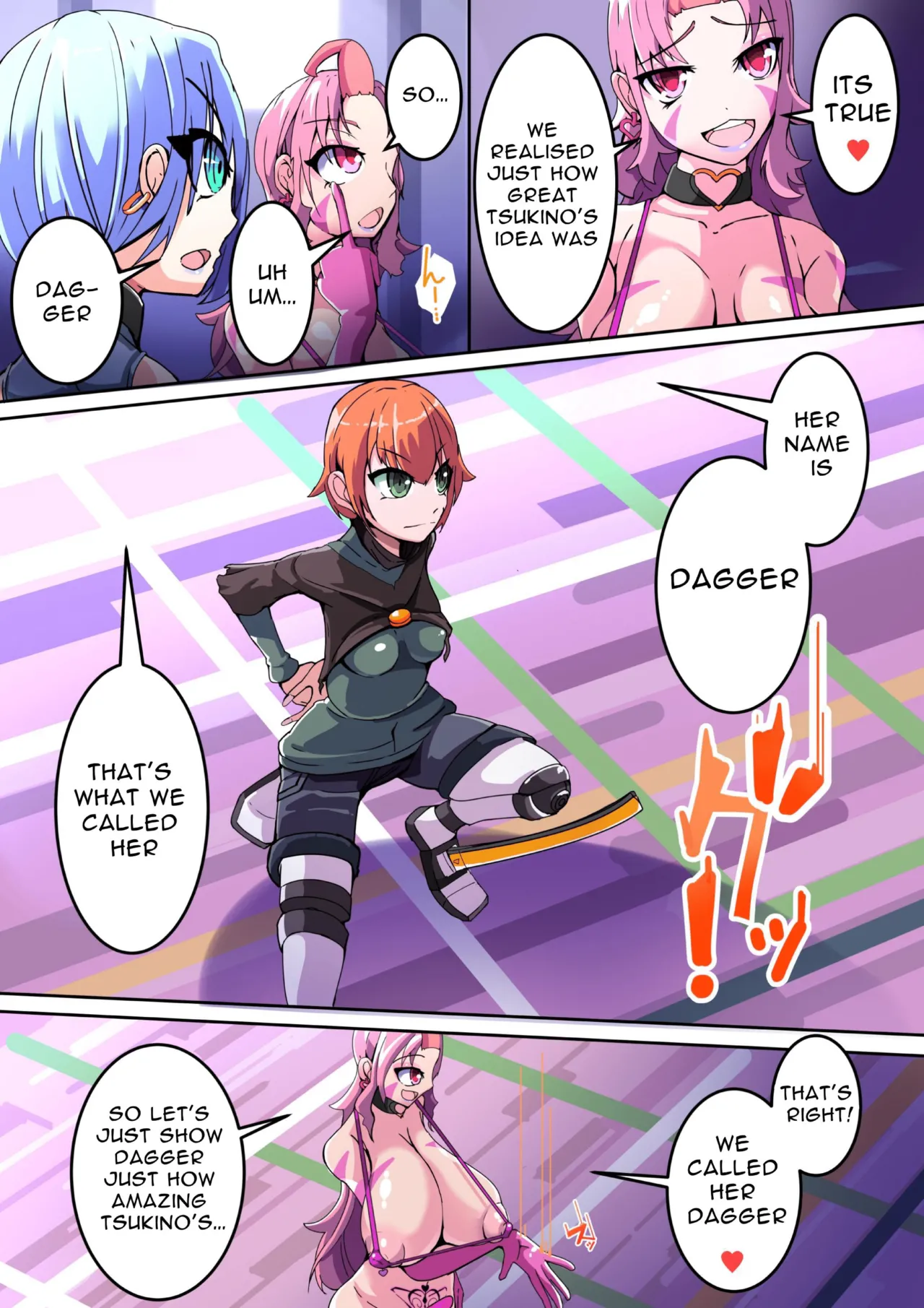 [hentaiworks (Aruma)] Defeated by an Evil Futanari Executive the Hero is Connected to a Body Modification Machine: Staal Dagger 01 [ENG][Cute as Hell] 图片编号 4