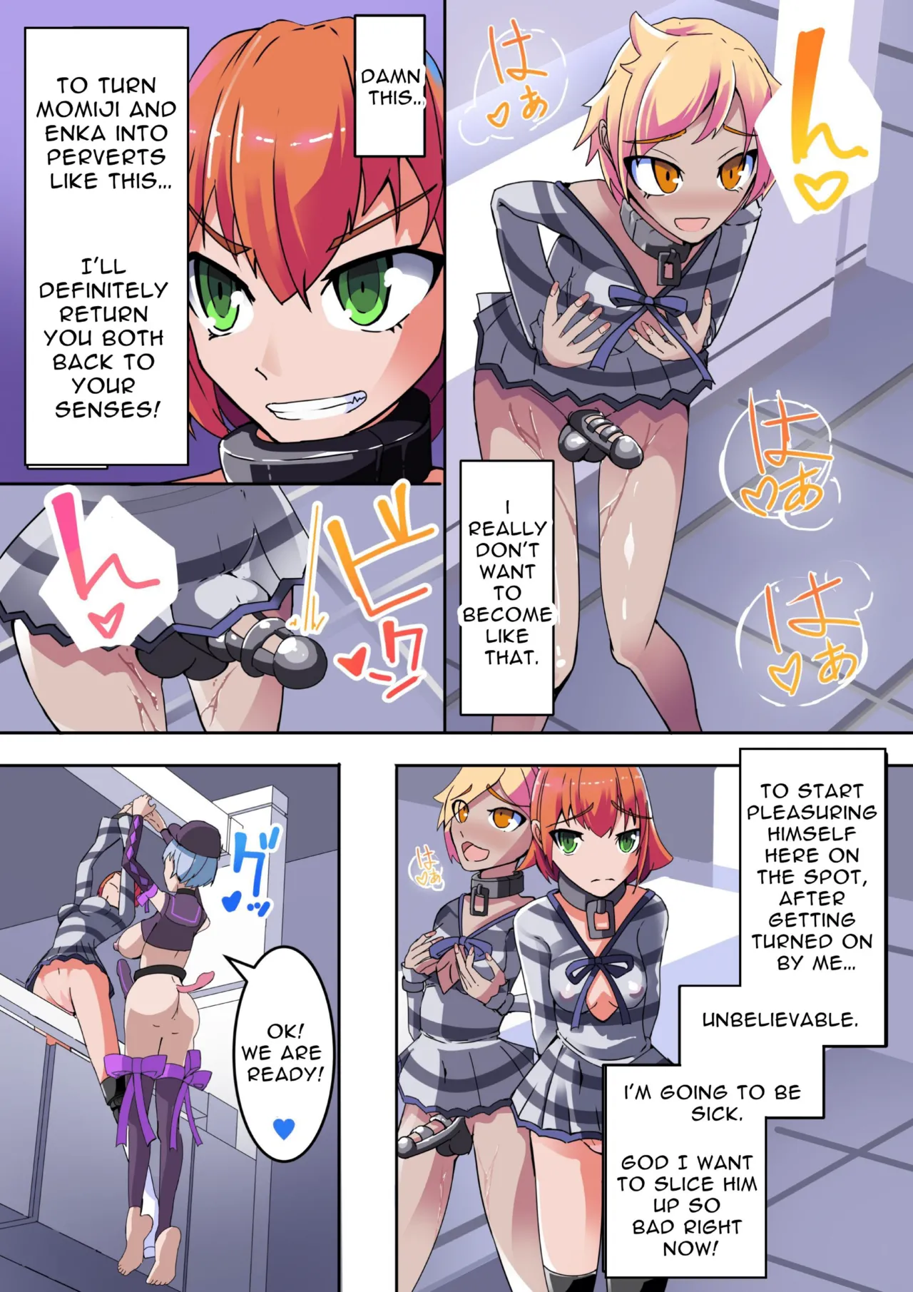 [hentaiworks (Aruma)] Defeated by an Evil Futanari Executive the Hero is Connected to a Body Modification Machine: Staal Dagger 01 [ENG][Cute as Hell] 图片编号 12