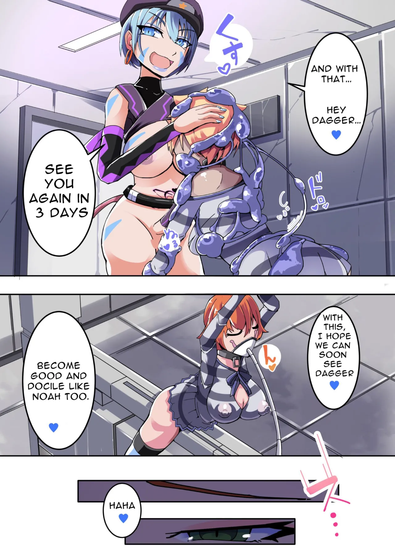 [hentaiworks (Aruma)] Defeated by an Evil Futanari Executive the Hero is Connected to a Body Modification Machine: Staal Dagger 01 [ENG][Cute as Hell] 图片编号 22