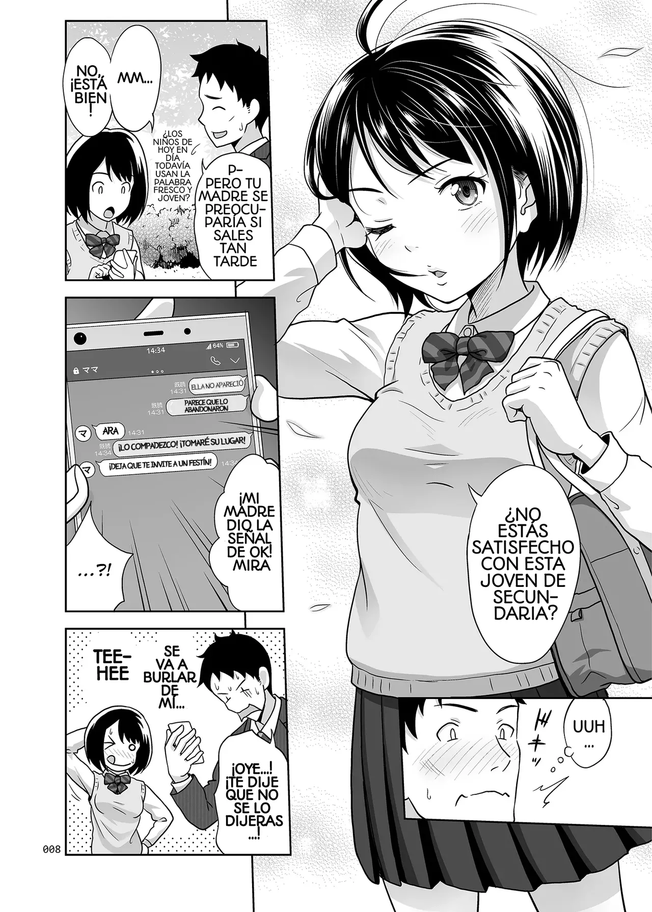 [antyuumosaku (malcorond)] Meikkousei na Syoujo no Ehon | Un libro ilustrado sobre una chica de secundaria [Spanish] [Digital] 7eme image