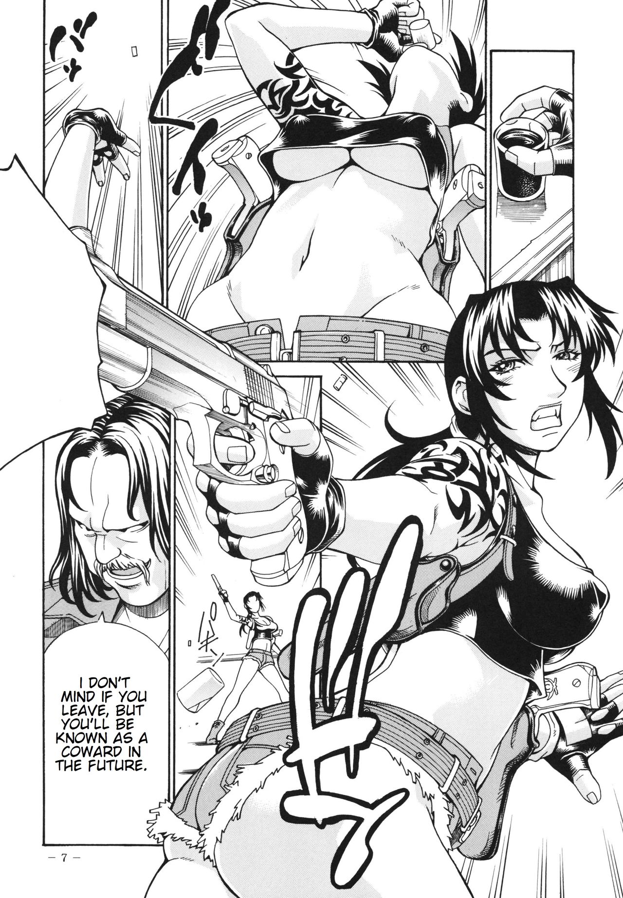 (C80) [Sangatsu no Lion (Don Shigeru)] TRIPLE HANDED (Black Lagoon) [English] image number 7