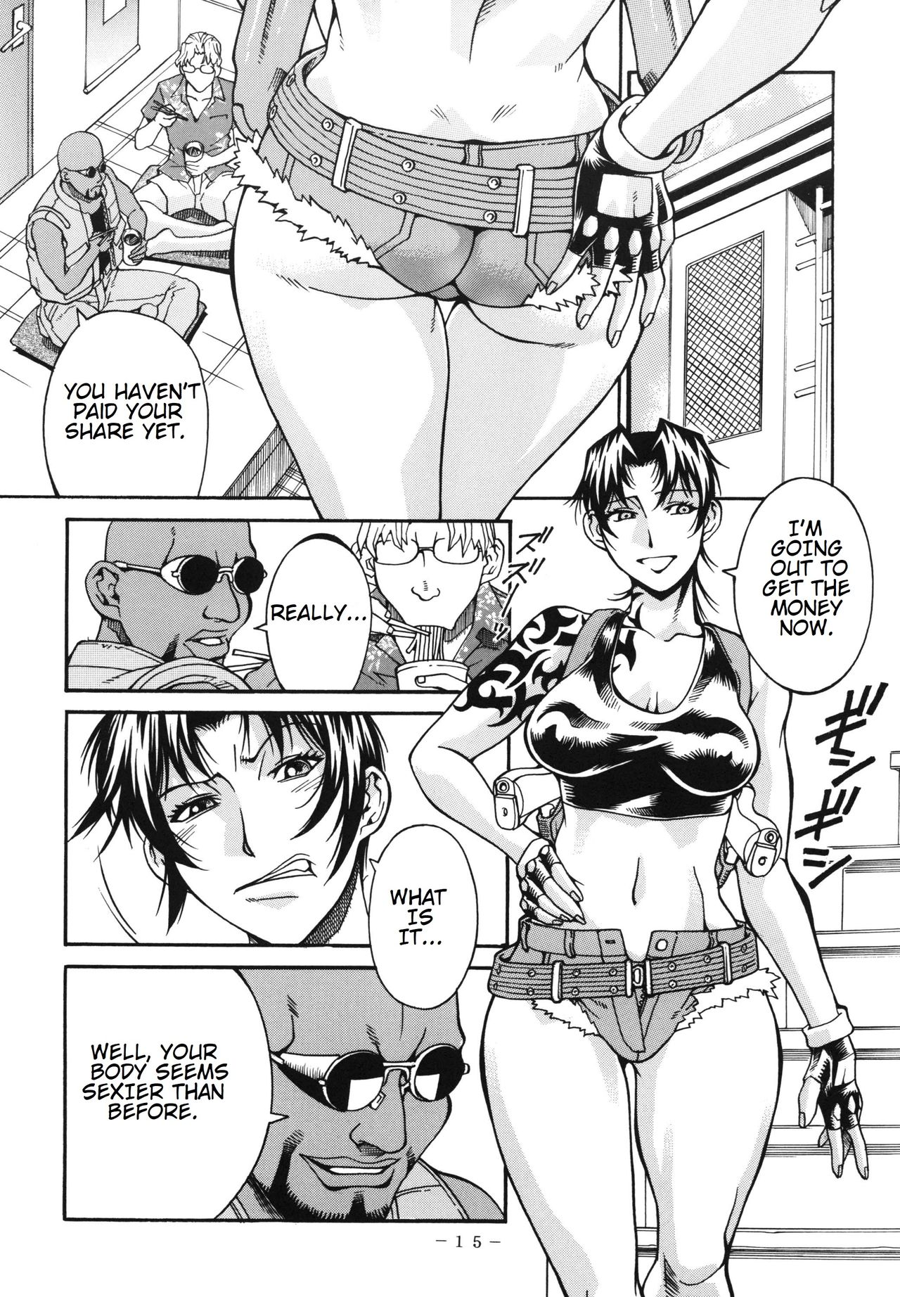 (C80) [Sangatsu no Lion (Don Shigeru)] TRIPLE HANDED (Black Lagoon) [English] image number 15