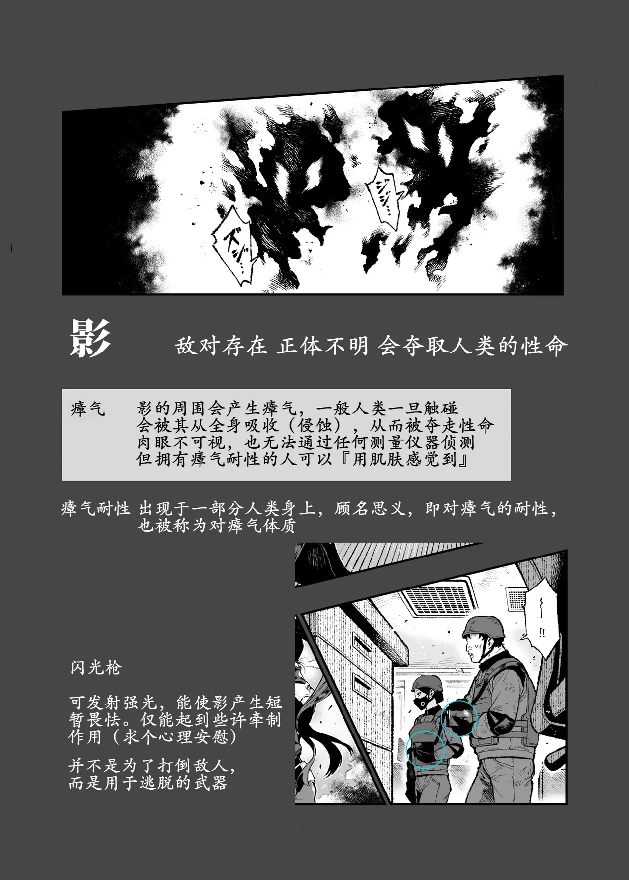 [にゅう工房 (セガーレ井尻)] 対影特殊部隊 下級男性職員の日常EX1 第一话[古月个人汉化] 图片编号 29