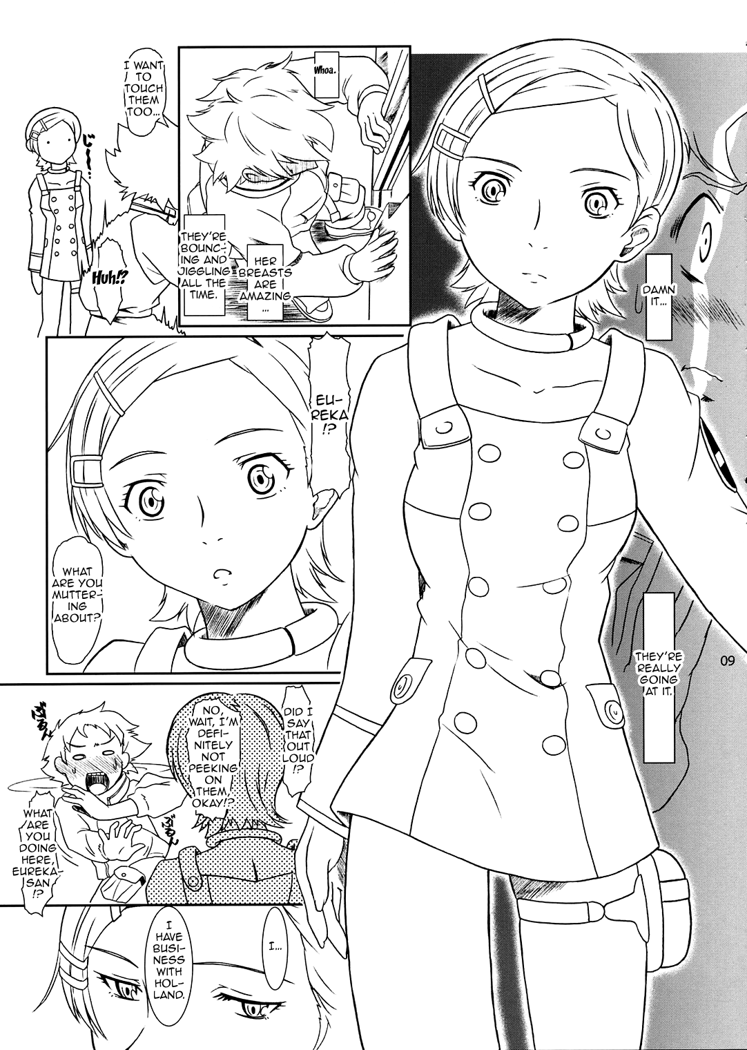 (C68) [Fetish Children (Apploute)] ray=out SeLeCTeD (Eureka Seven) [English] [Doujins.com] image number 8