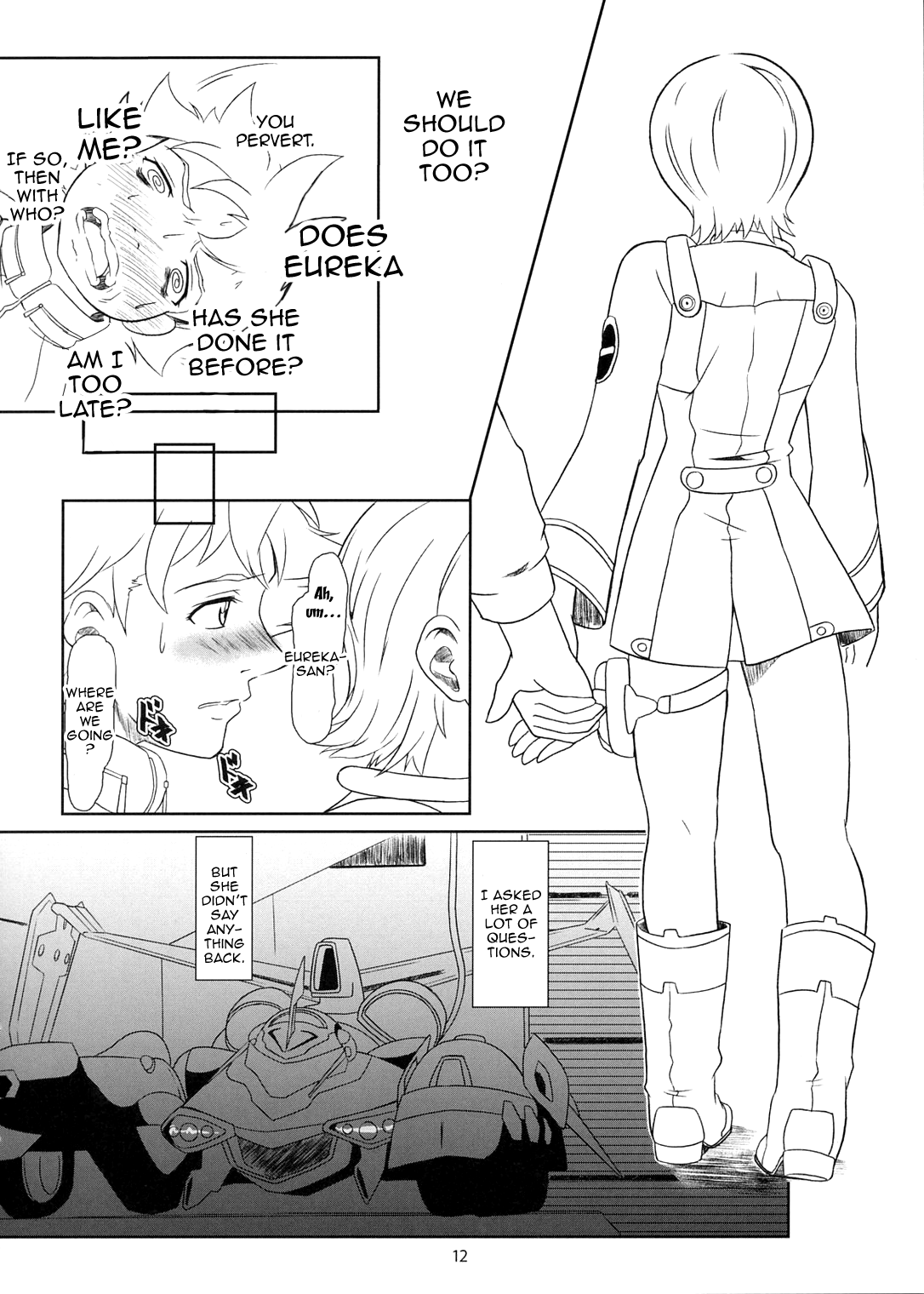 (C68) [Fetish Children (Apploute)] ray=out SeLeCTeD (Eureka Seven) [English] [Doujins.com] image number 11