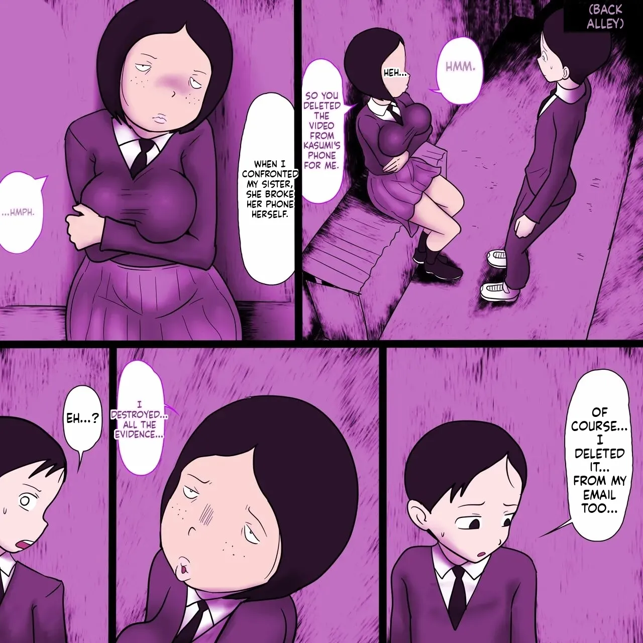 [ampullaria] Bullied Ugly Girl's Erotic Mucous Membrane (English) image number 13