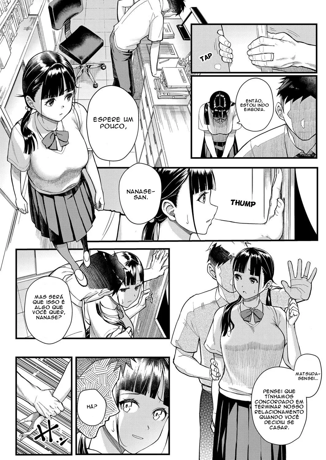 [Matsuka] Juujun x Yokujou 〜Furinaite wa jibun no kyonyuu seito〜 [Portuguese] 3eme image