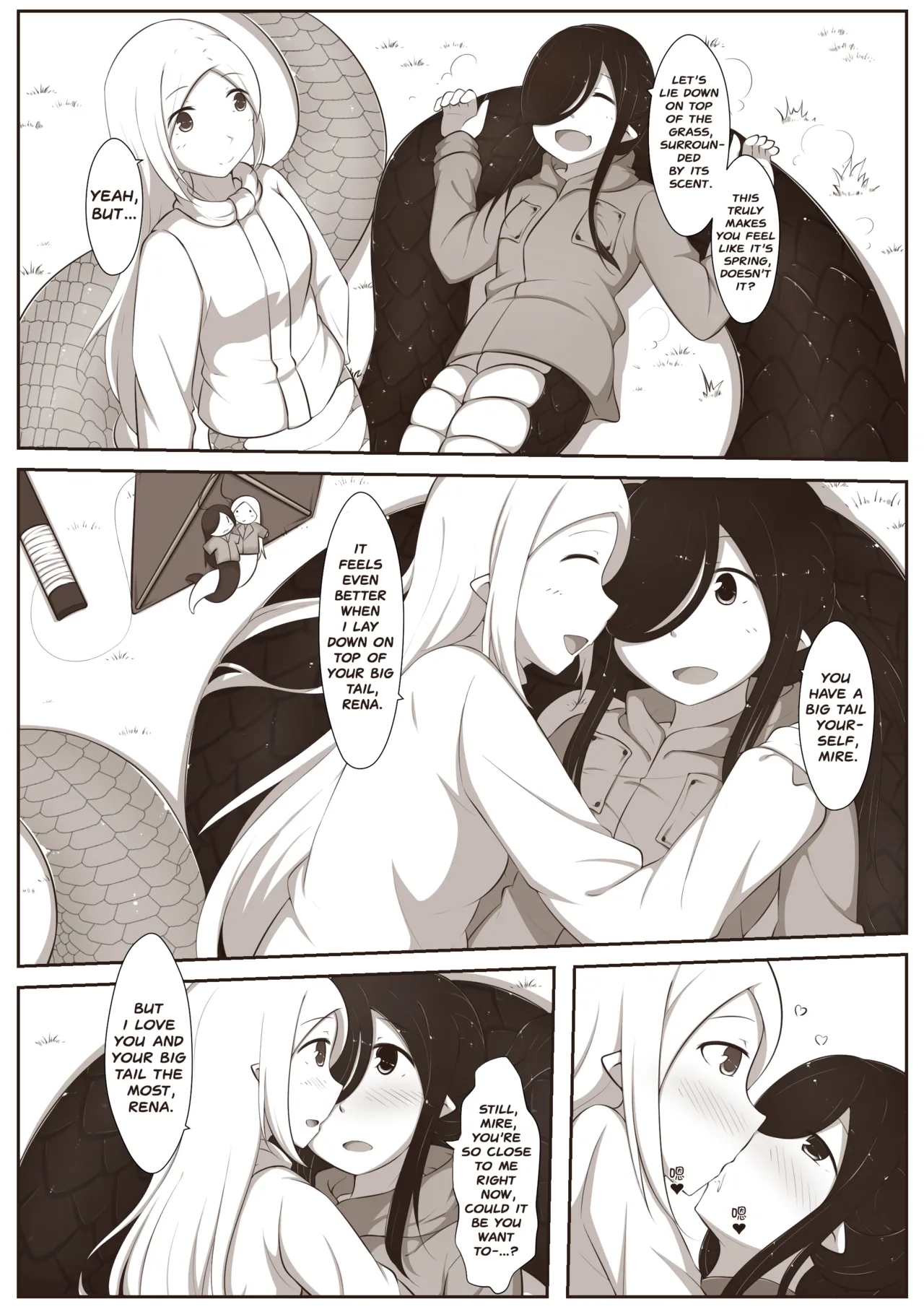 [MagicA2] Black and White, You and Me 3 [English] [ChoriScans] numero di immagine  4